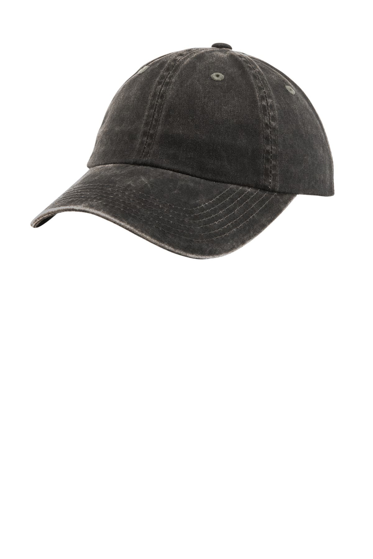 Port Authority Port Authority Women's Garment-Washed Cap. LPWU in Black