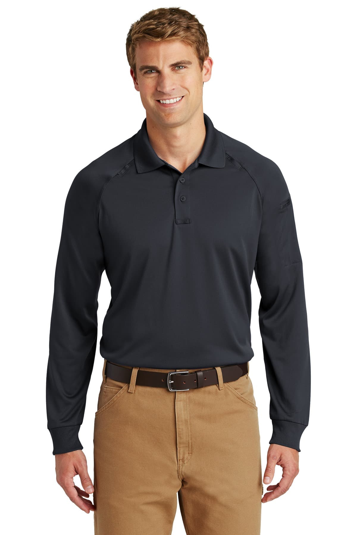 CornerStone CornerStone - Select Long Sleeve Snag-Proof Tactical Polo. CS410LS