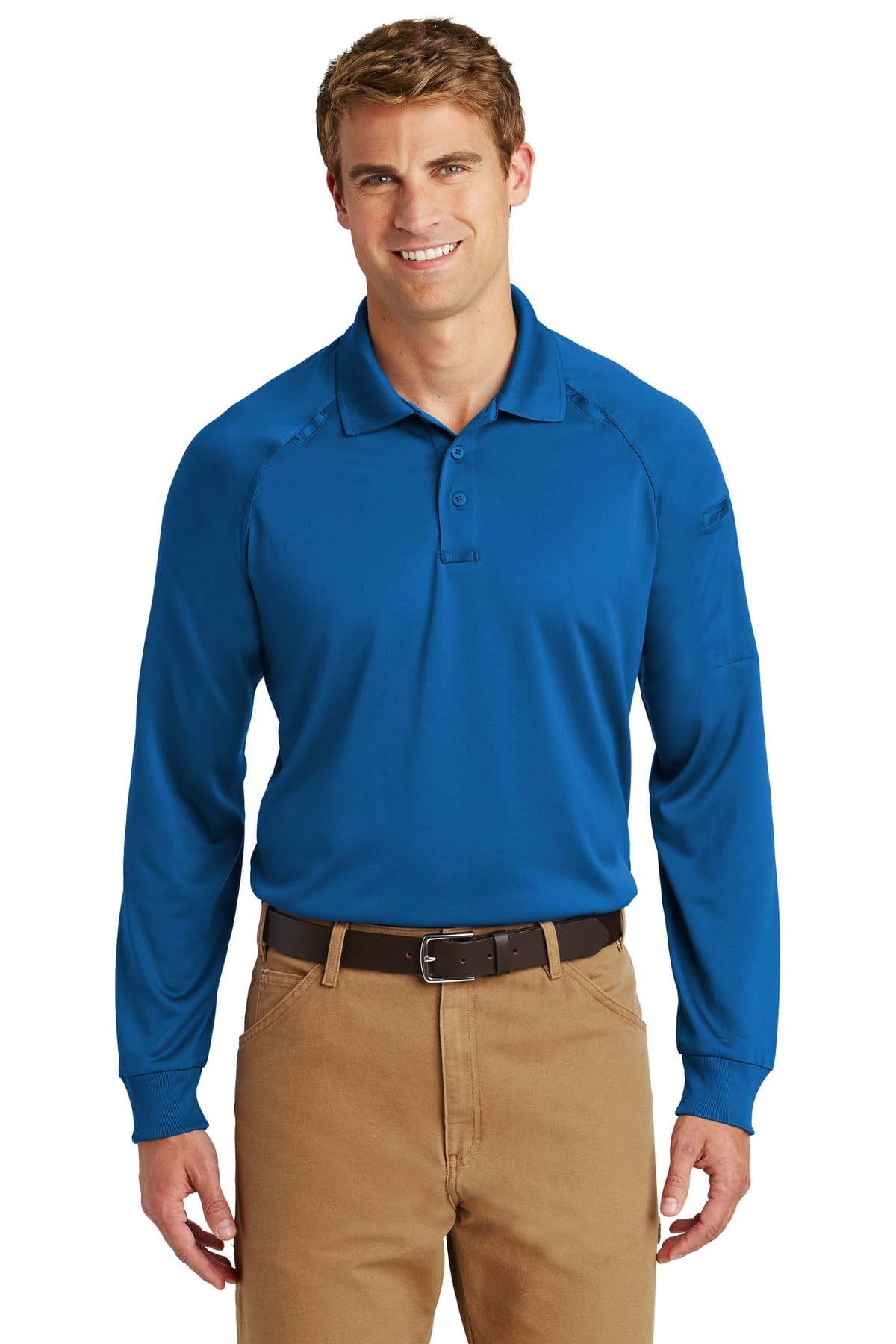 CornerStone CornerStone - Select Long Sleeve Snag-Proof Tactical Polo. CS410LS