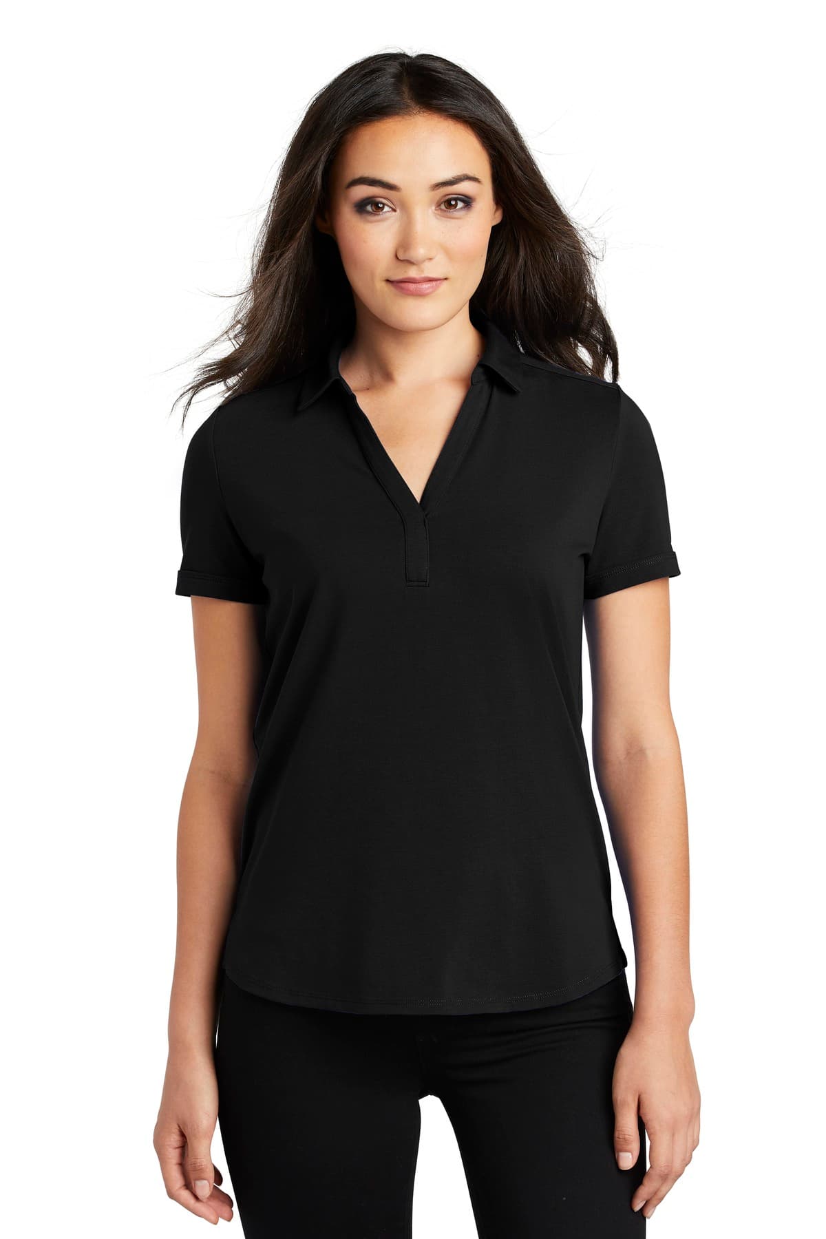 OGIO OGIO  Women's Limit Polo. LOG138 in Blacktop
