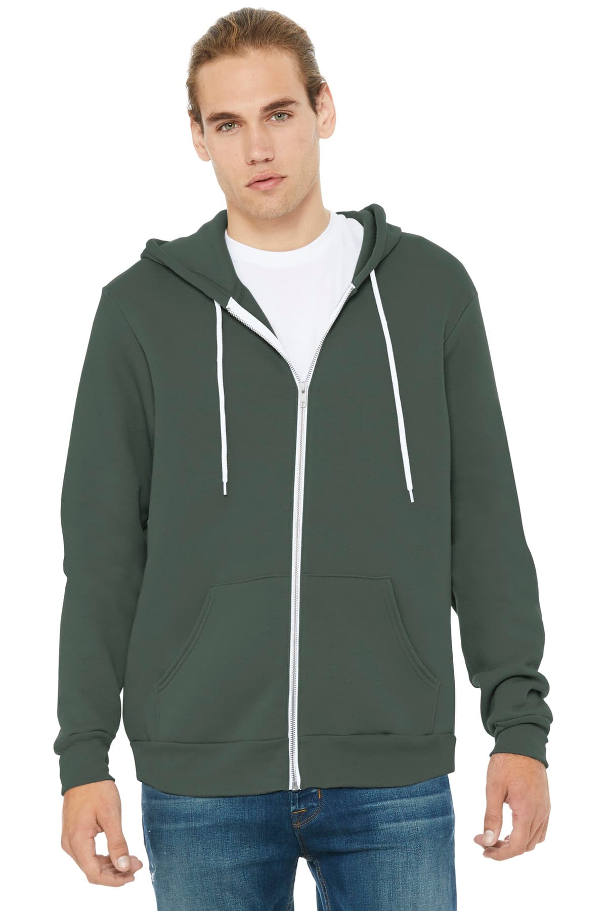 Bella + Canvas BELLA+CANVAS  Unisex Sponge Fleece Full-Zip Hoodie. BC3739