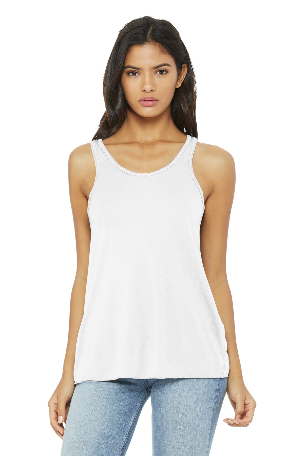 Bella + Canvas BELLA+CANVAS  Women's Flowy Racerback Tank. BC8800
