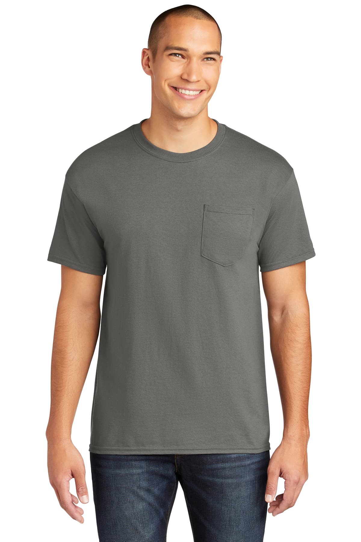 Gildan Gildan  Heavy Cotton  100% Cotton Pocket T-Shirt. 5300
