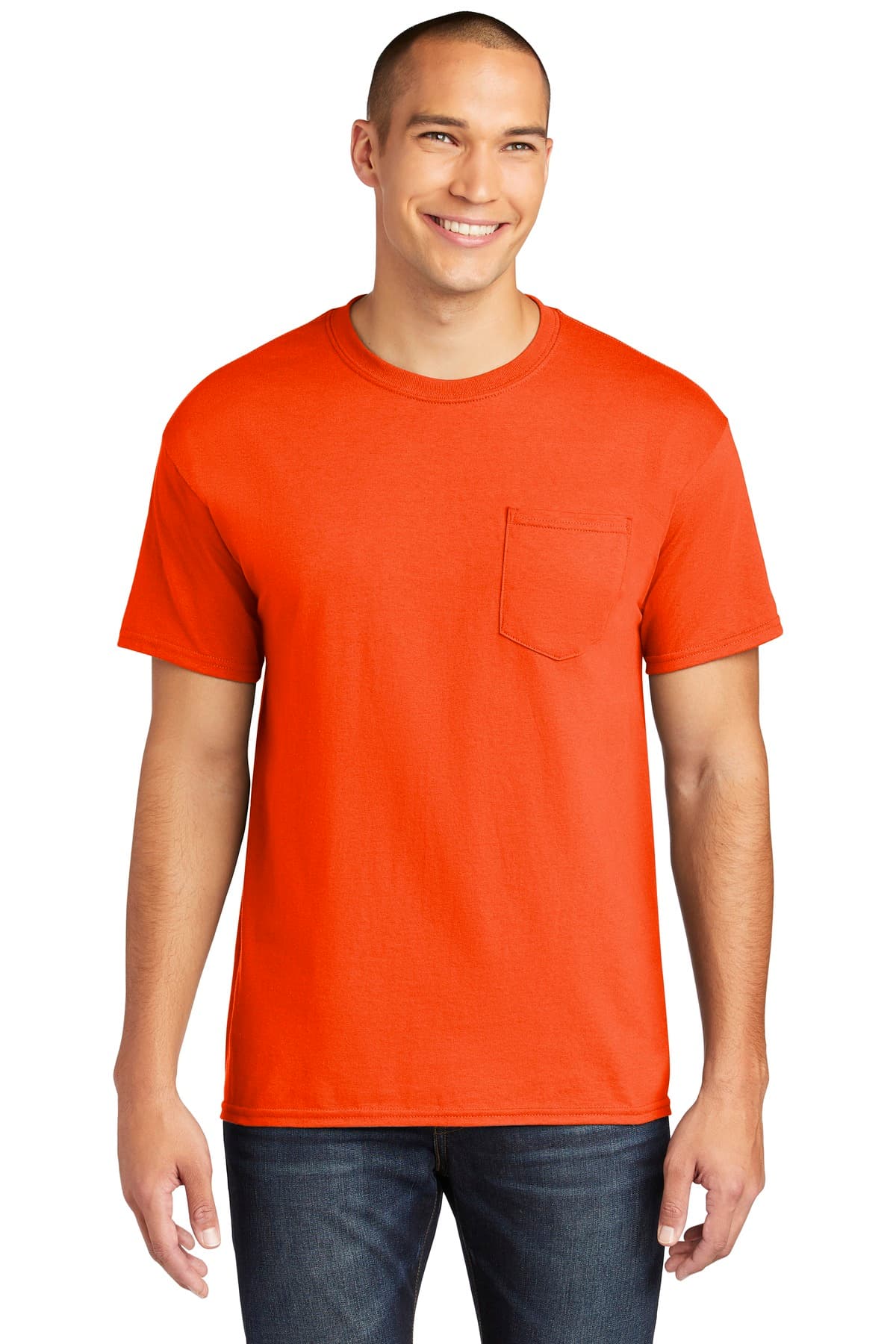 Gildan Gildan  Heavy Cotton  100% Cotton Pocket T-Shirt. 5300