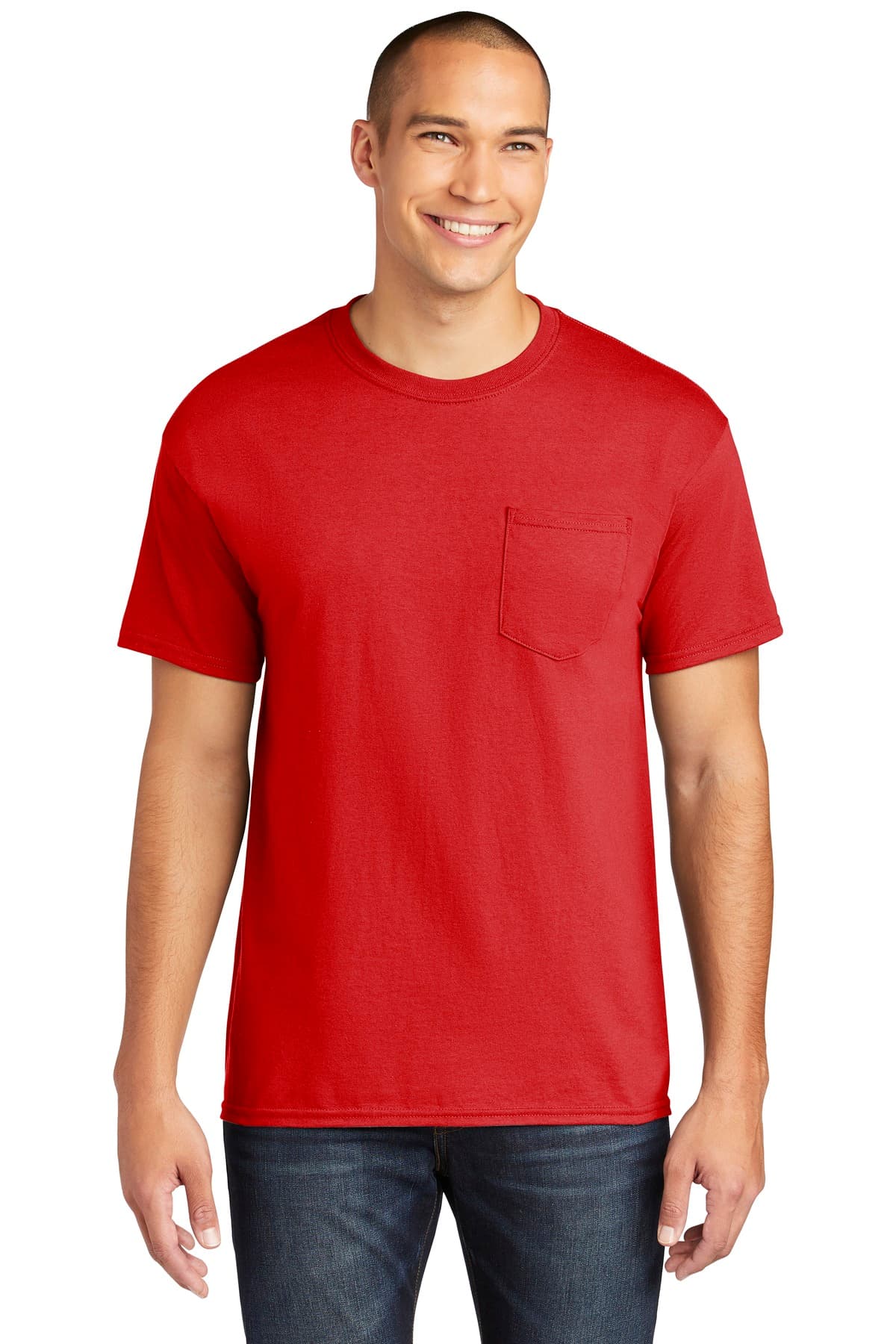 Gildan Gildan  Heavy Cotton  100% Cotton Pocket T-Shirt. 5300