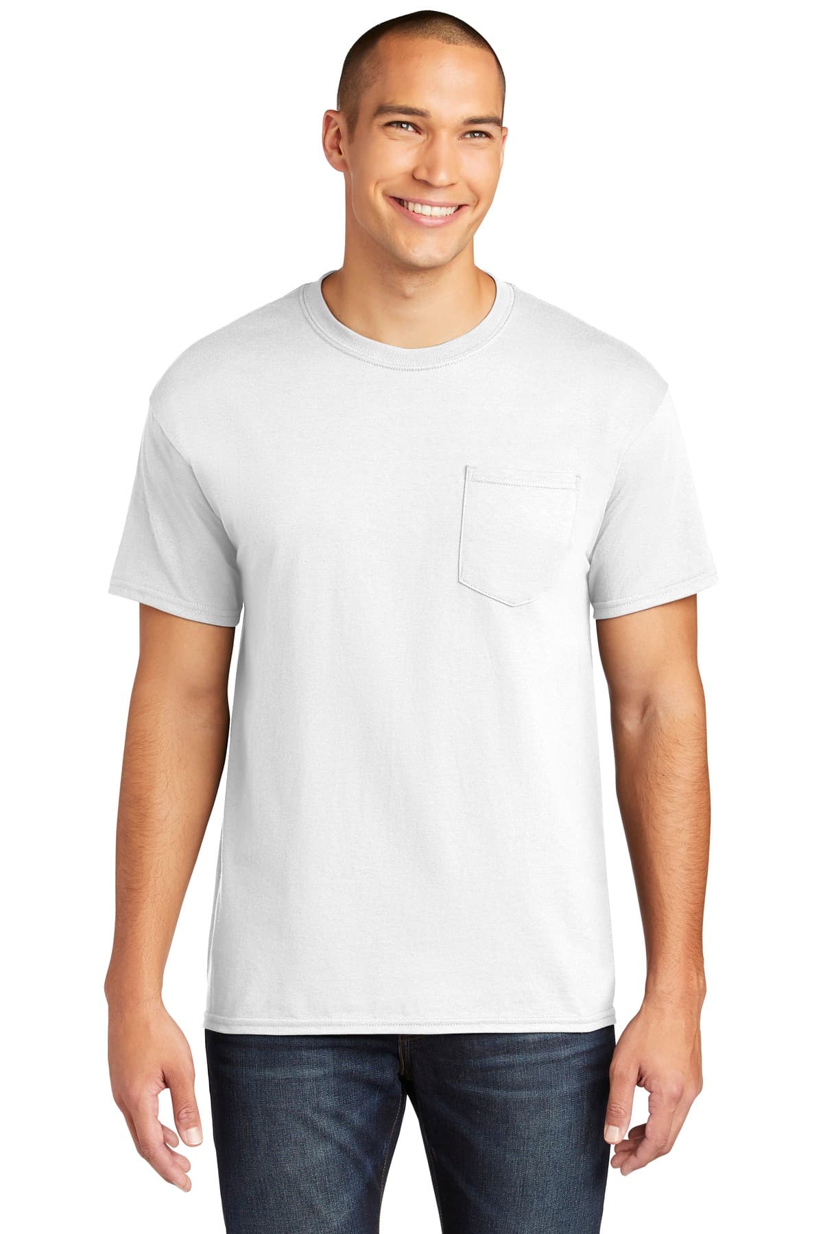 Gildan Gildan  Heavy Cotton  100% Cotton Pocket T-Shirt. 5300