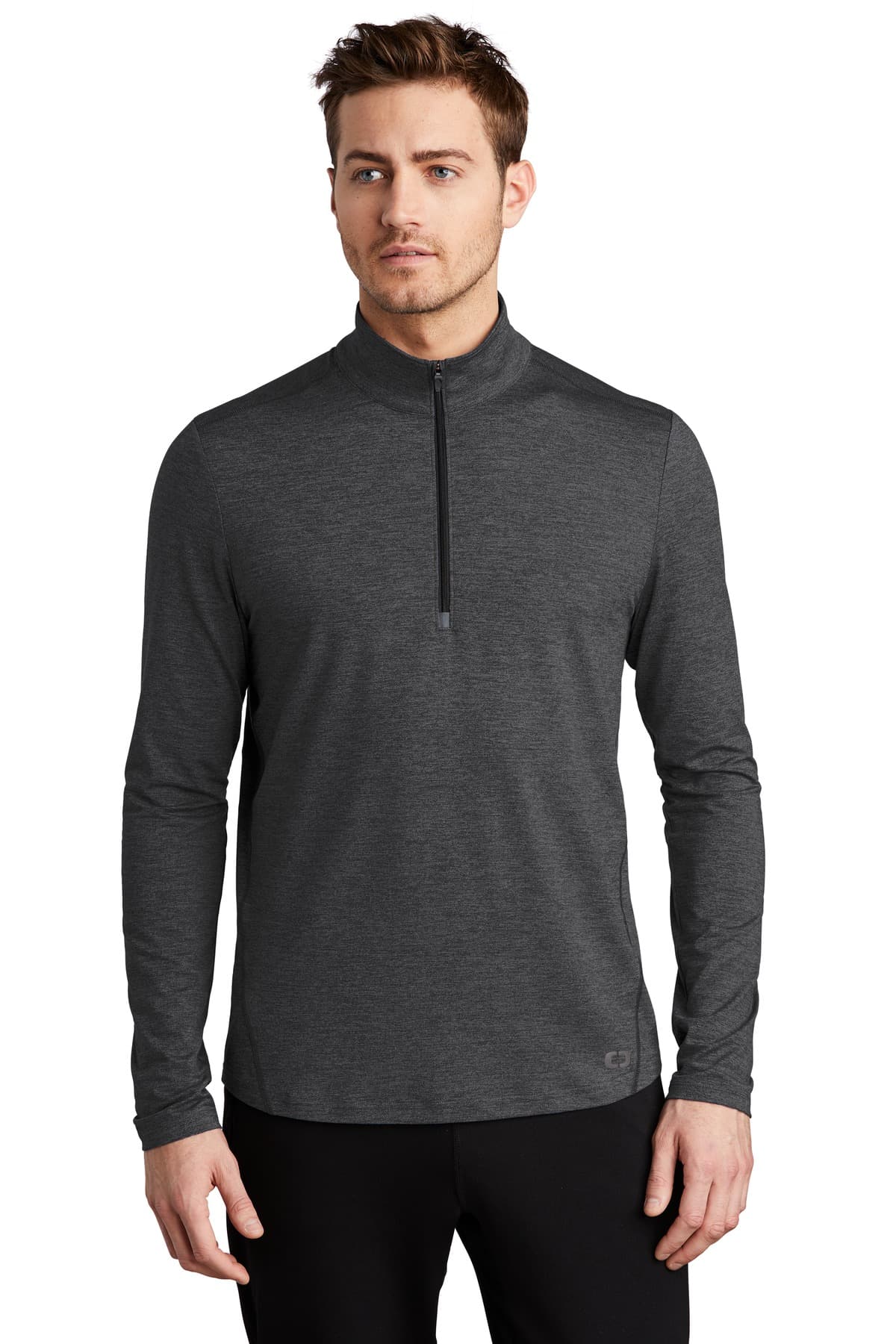 OGIO OGIO  Force 1/4-Zip OE341 in Blacktop Heather