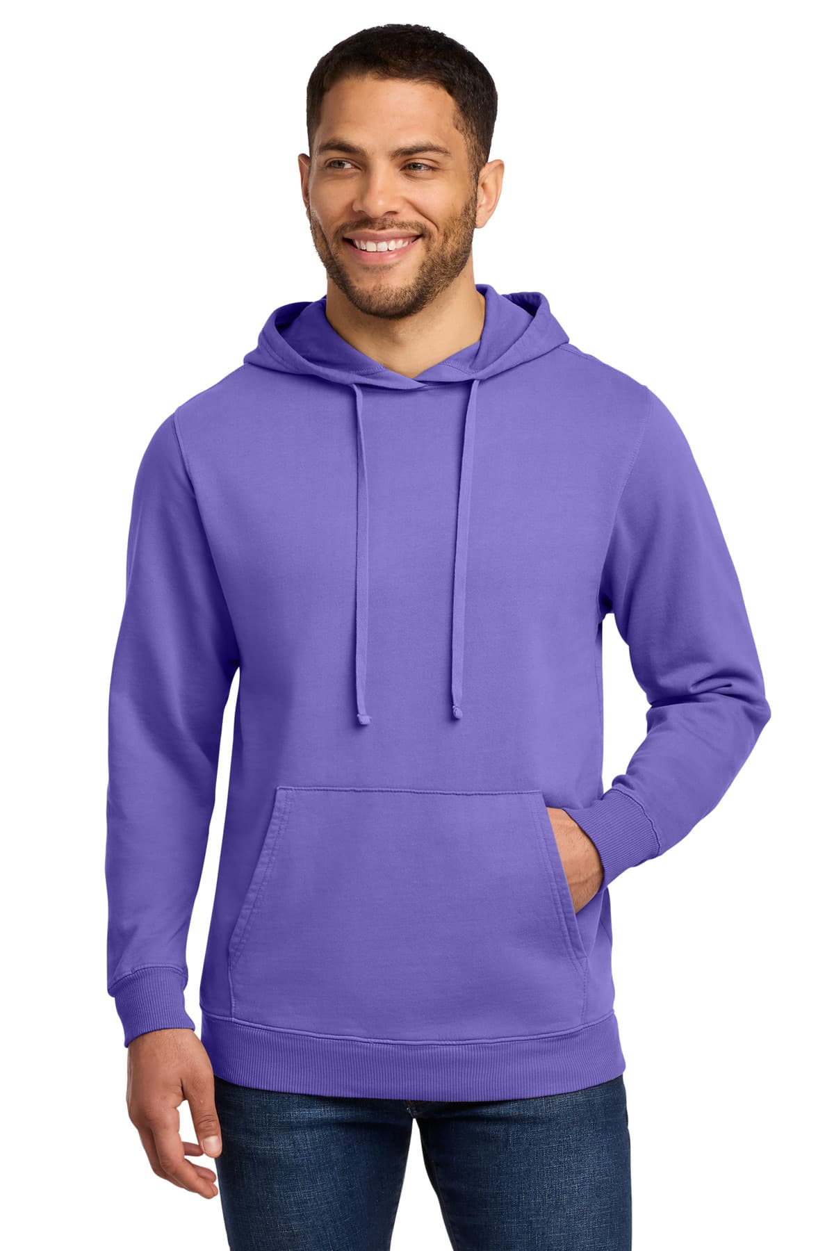 Port & Company Port & Co Beach Wash Garment-Dyed Pullover Hooded Sweatshirt. PC098H