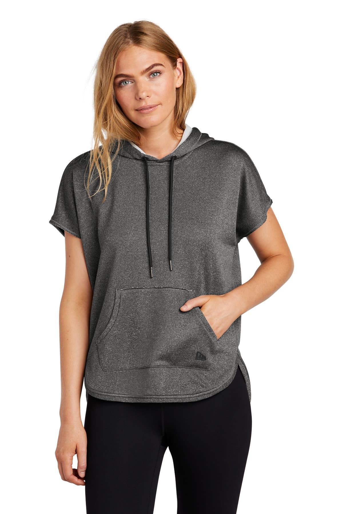 New Era New Era  Women's Performance Terry Short Sleeve Hoodie LNEA533
