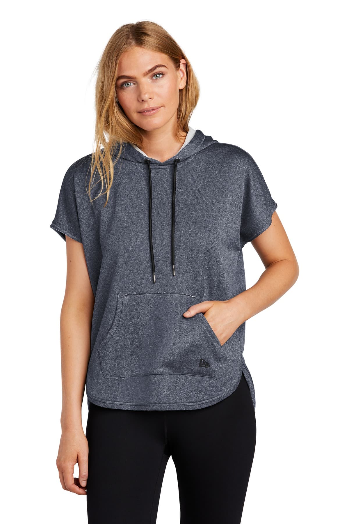 New Era New Era  Women's Performance Terry Short Sleeve Hoodie LNEA533