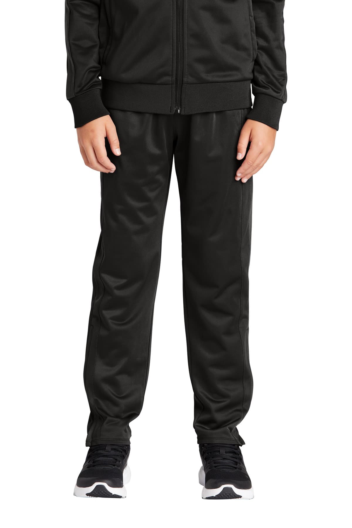 Sport-Tek Sport-Tek  Youth Tricot Track Jogger. YPST95 in Black