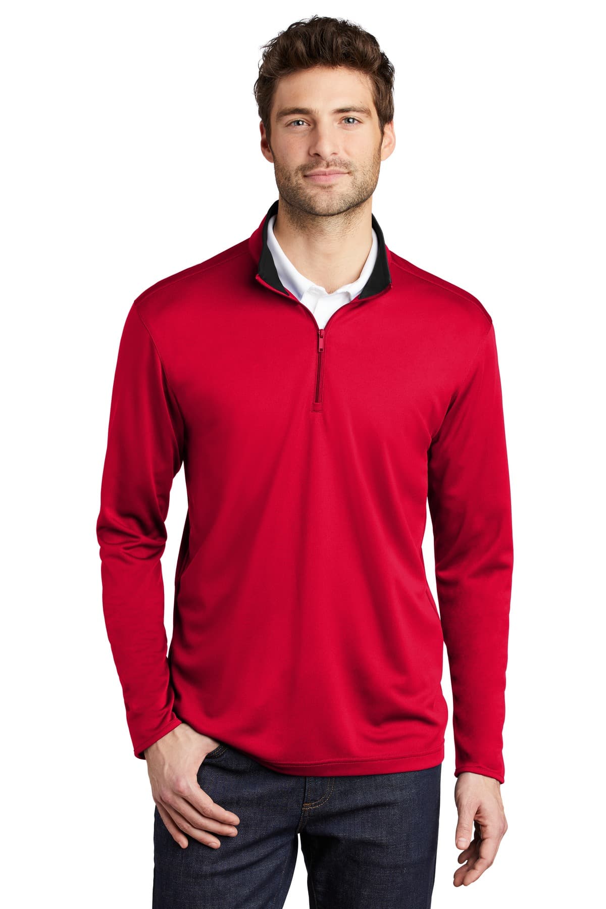 Port Authority Port Authority  Silk Touch  Performance 1/4-Zip K584
