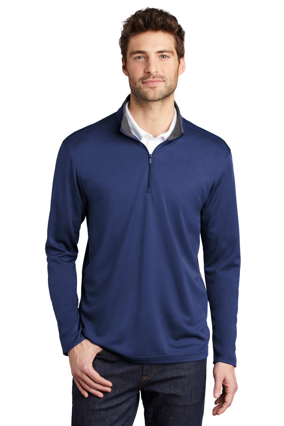 Port Authority Port Authority  Silk Touch  Performance 1/4-Zip K584