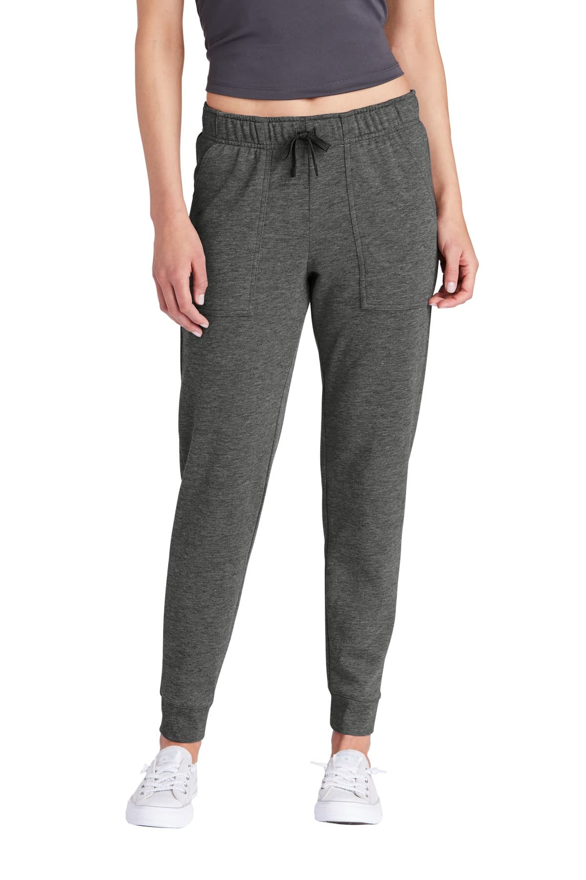 Sport-Tek Sport-Tek  Women's PosiCharge  Tri-Blend Wicking Fleece Jogger LST299