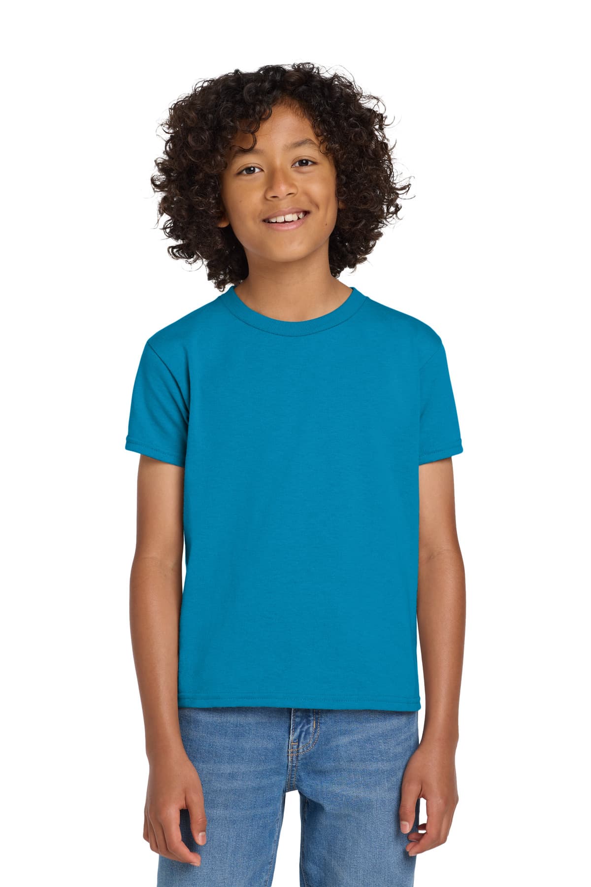 Gildan Gildan Youth DryBlend 50 Cotton/50 Poly T-Shirt.  8000B