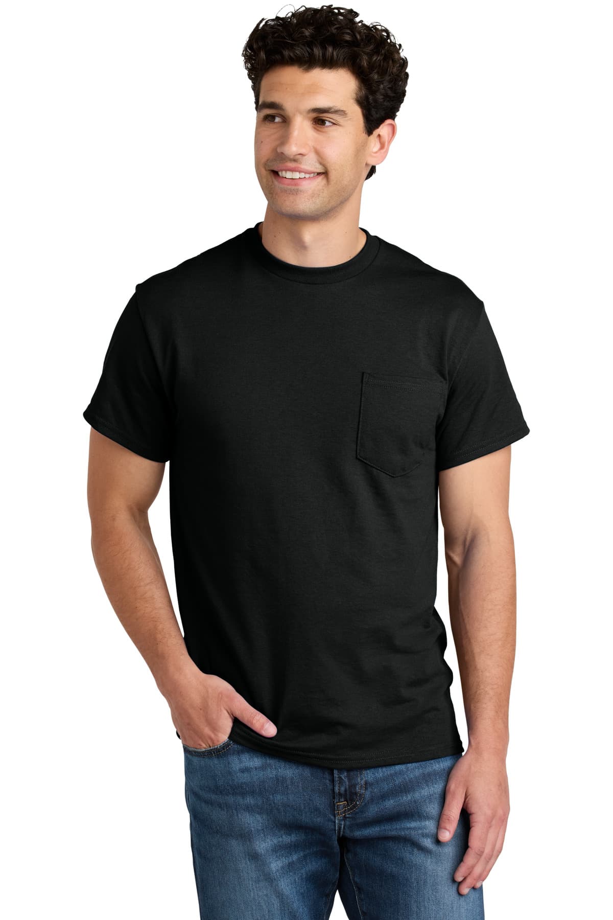 Gildan Gildan - DryBlend 50 Cotton/50 Poly Pocket T-Shirt. 8300