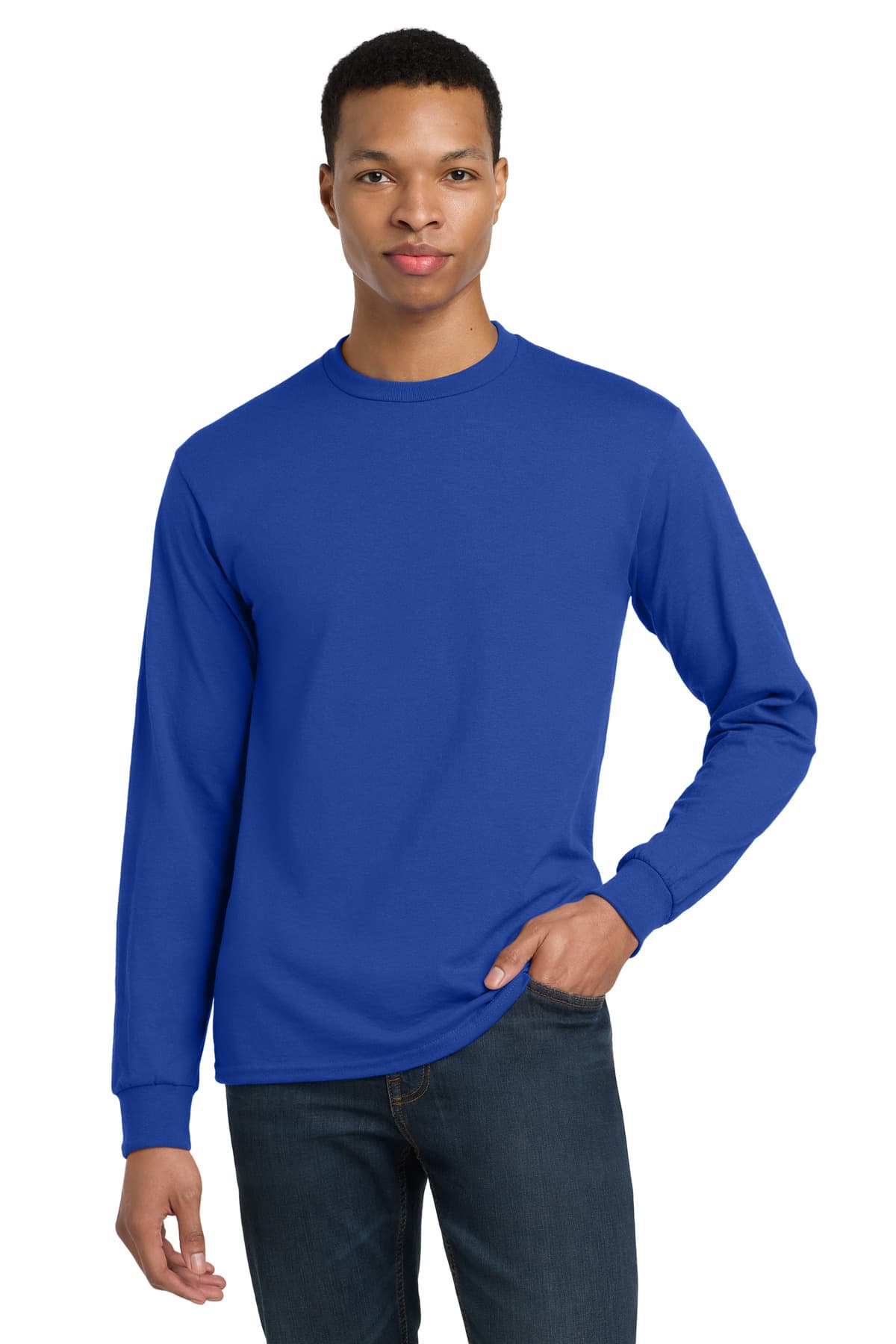 Gildan Gildan - DryBlend 50 Cotton/50 Poly Long Sleeve T-Shirt. 8400