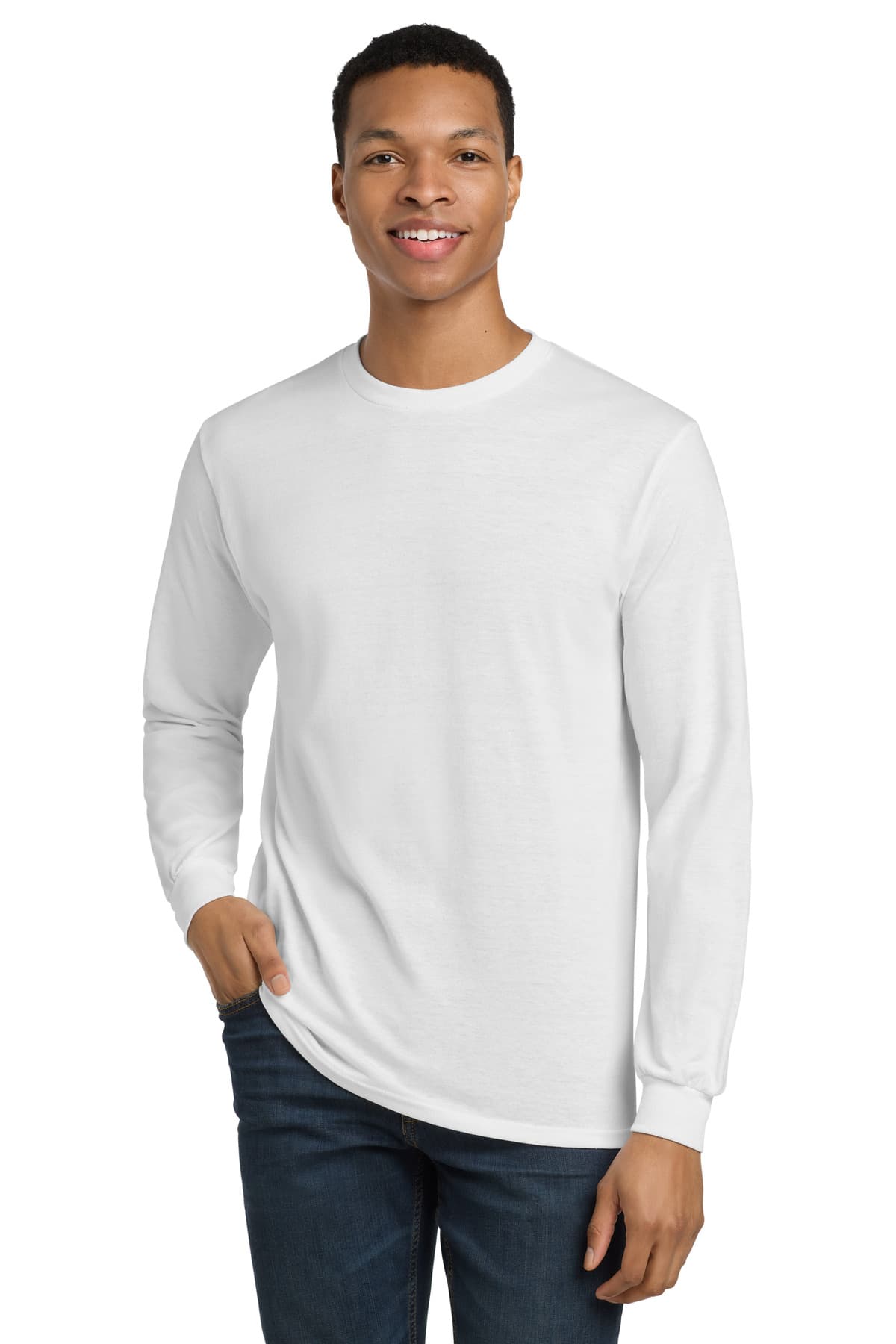 Gildan Gildan - DryBlend 50 Cotton/50 Poly Long Sleeve T-Shirt. 8400