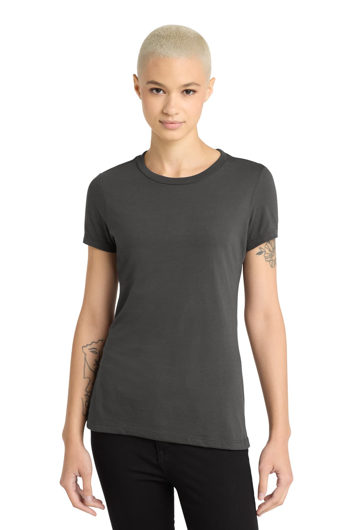 District District  Women's Perfect Blend CVC Tee. DM108L