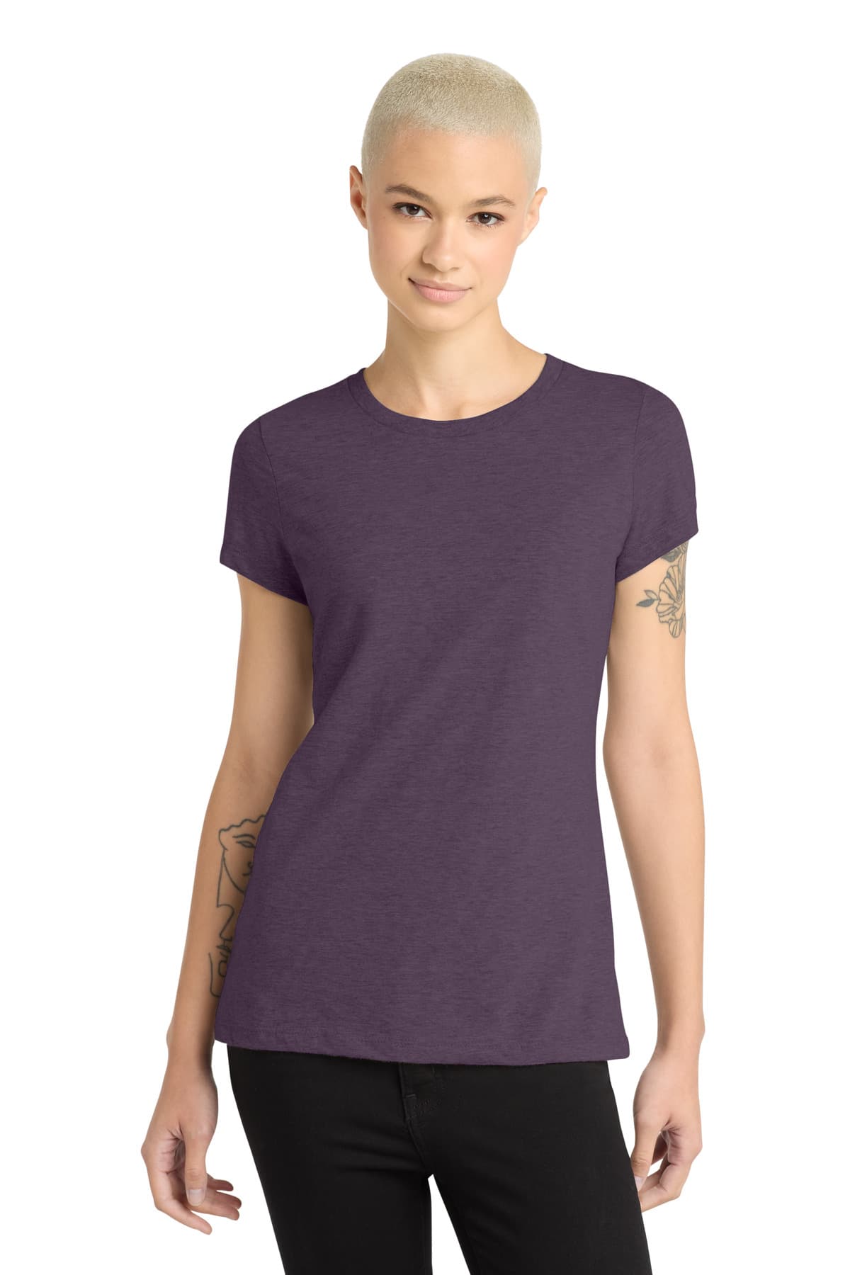 District District  Women's Perfect Blend CVC Tee. DM108L