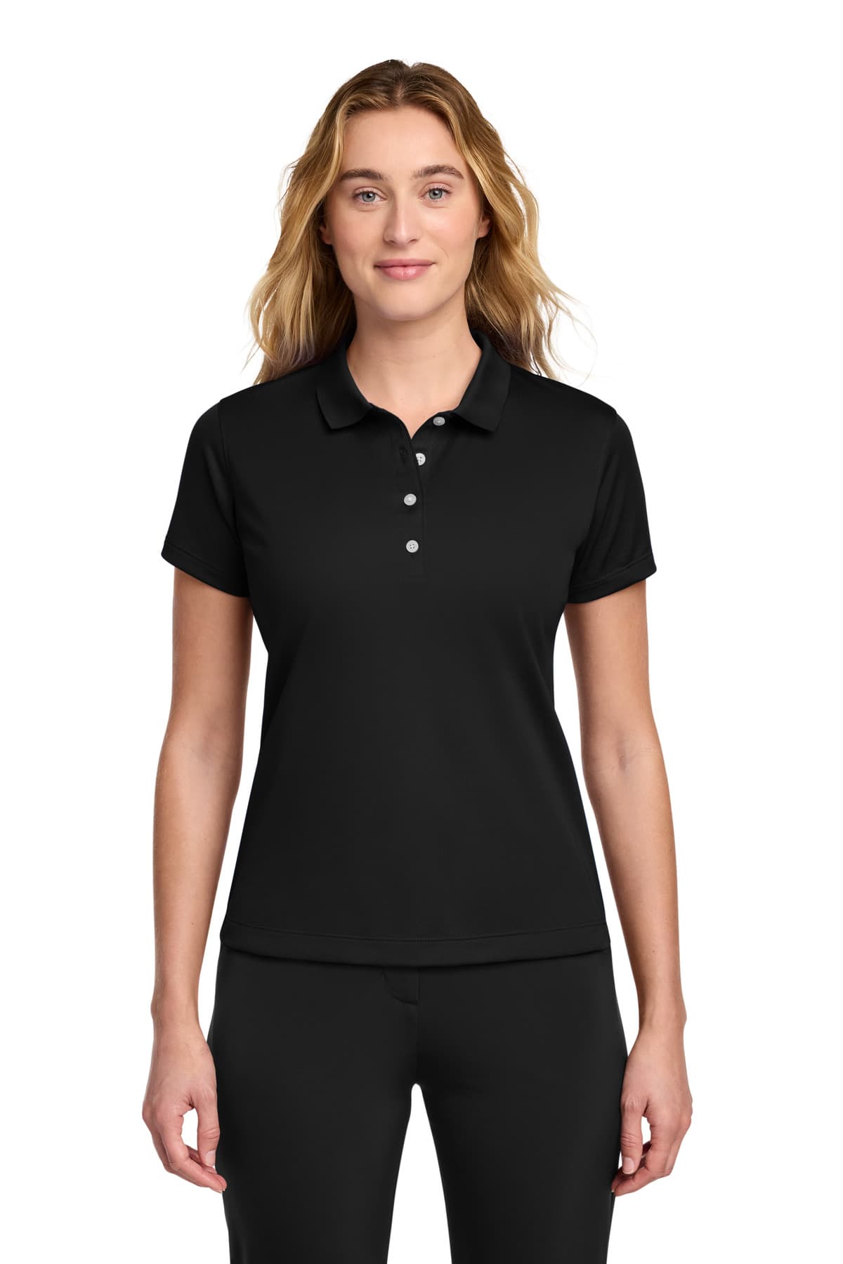Nike Nike Women's Tech Basic Dri-FIT Polo.  203697 in Black