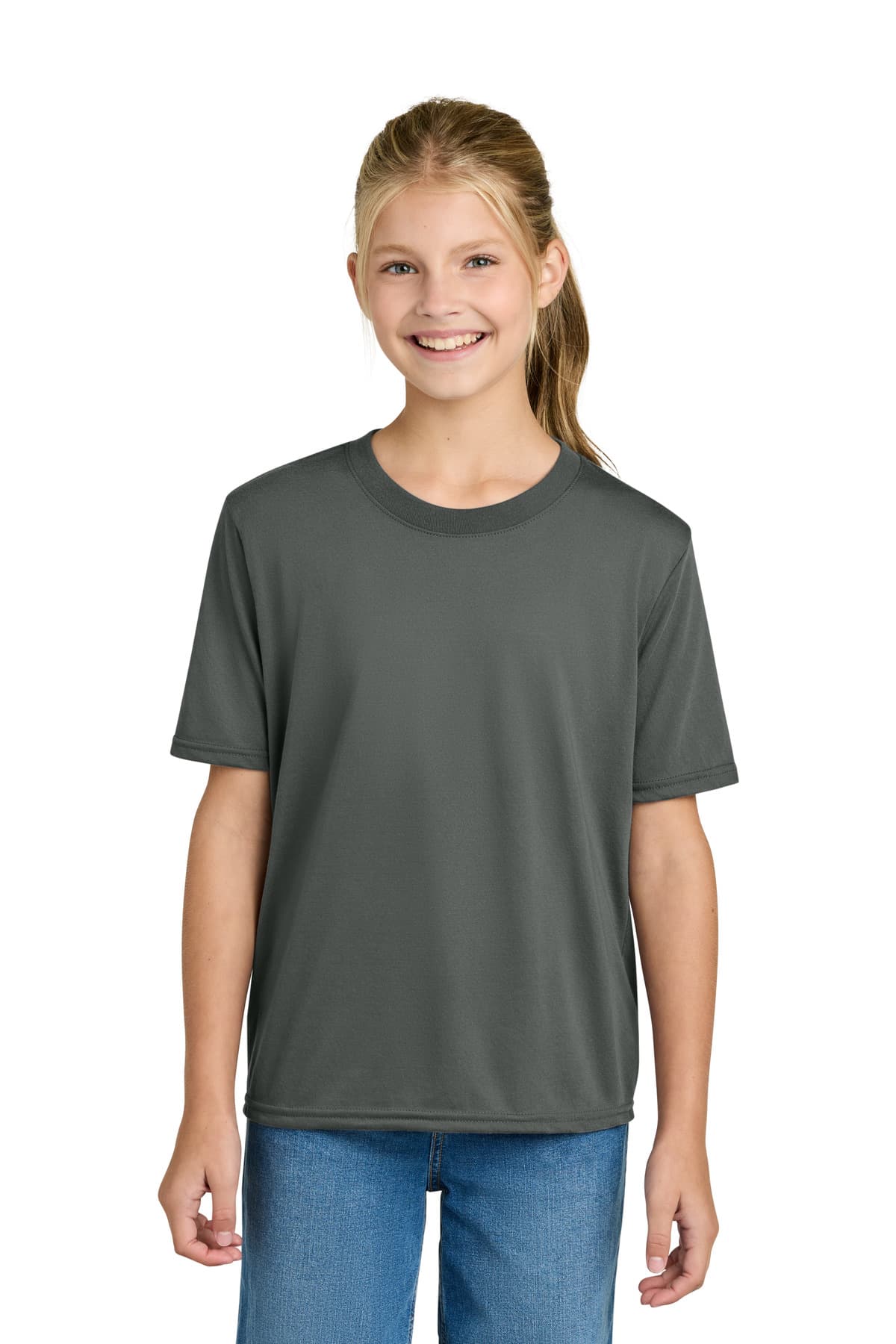Gildan Gildan Youth Gildan Performance T-Shirt. 42000B in Charcoal