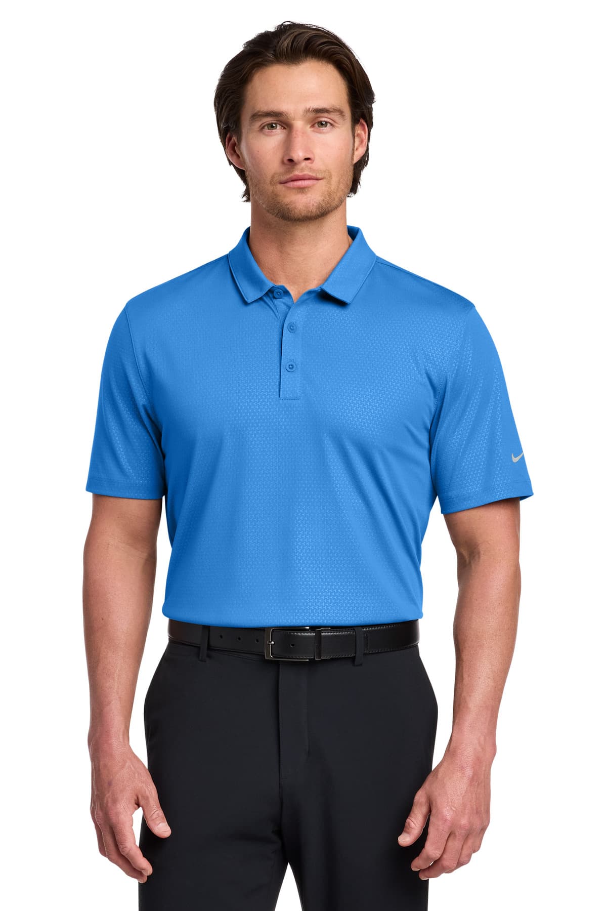 Nike Nike Dri-FIT Embossed Tri-Blade Polo. 838964