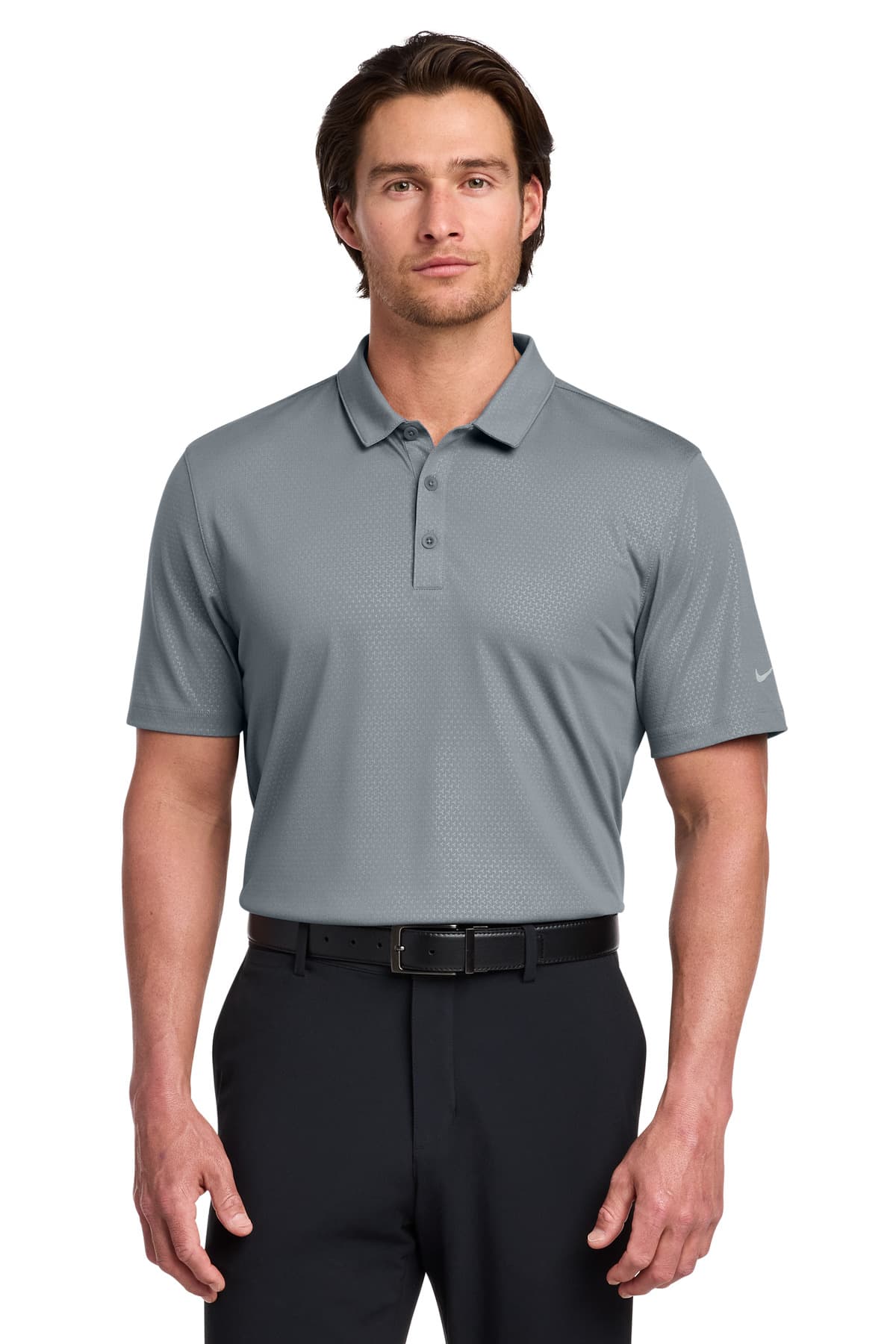 Nike Nike Dri-FIT Embossed Tri-Blade Polo. 838964