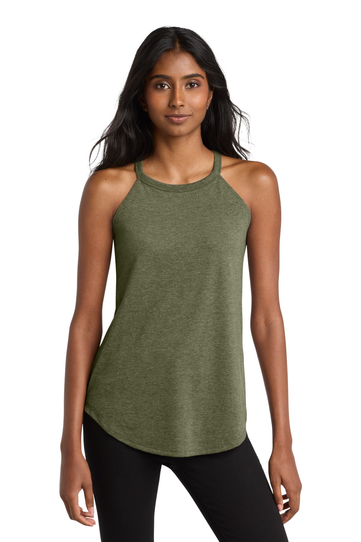 District District   Women's Perfect Tri  Rocker Tank. DT137L