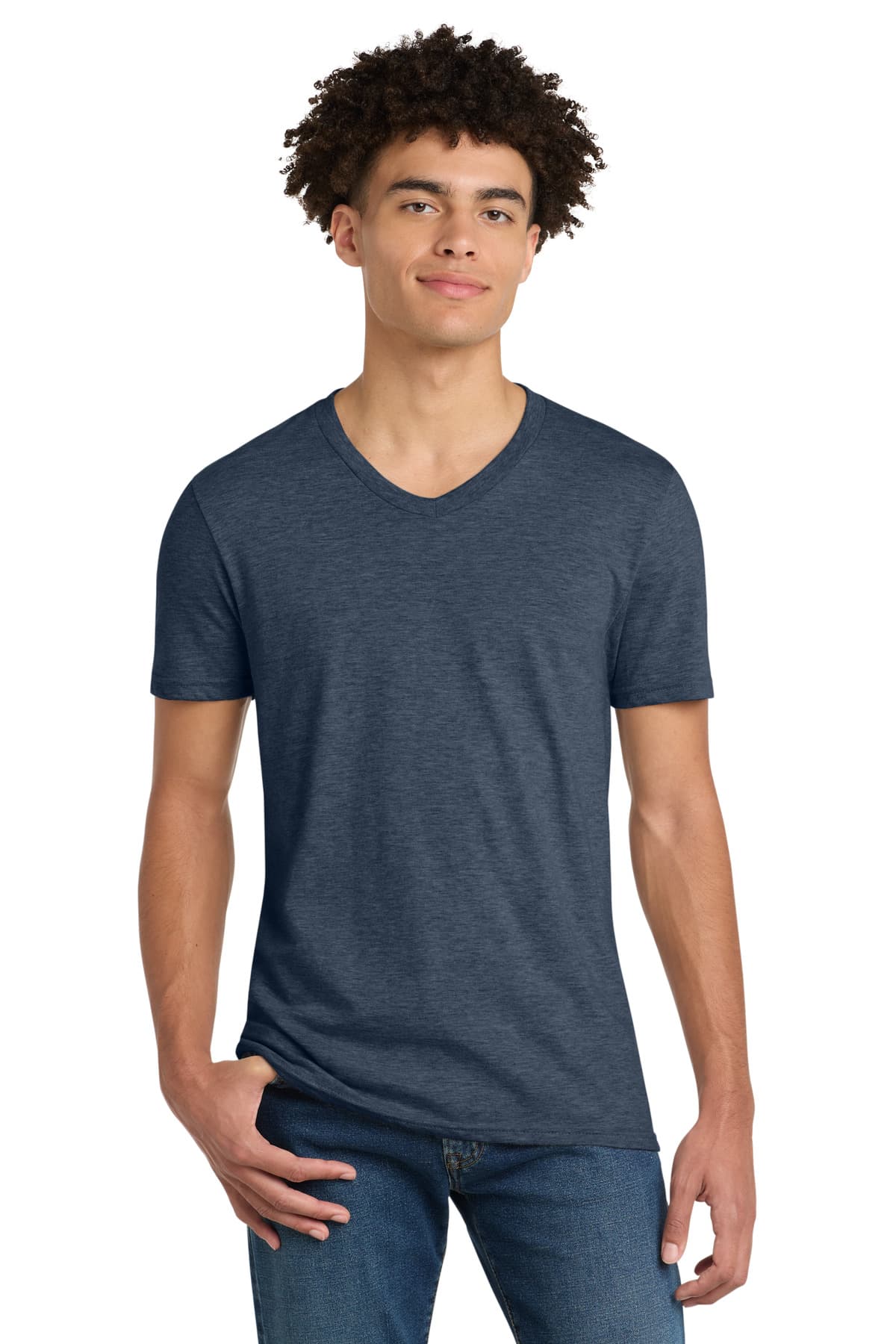 District District Very Important Tee V-Neck. DT6500