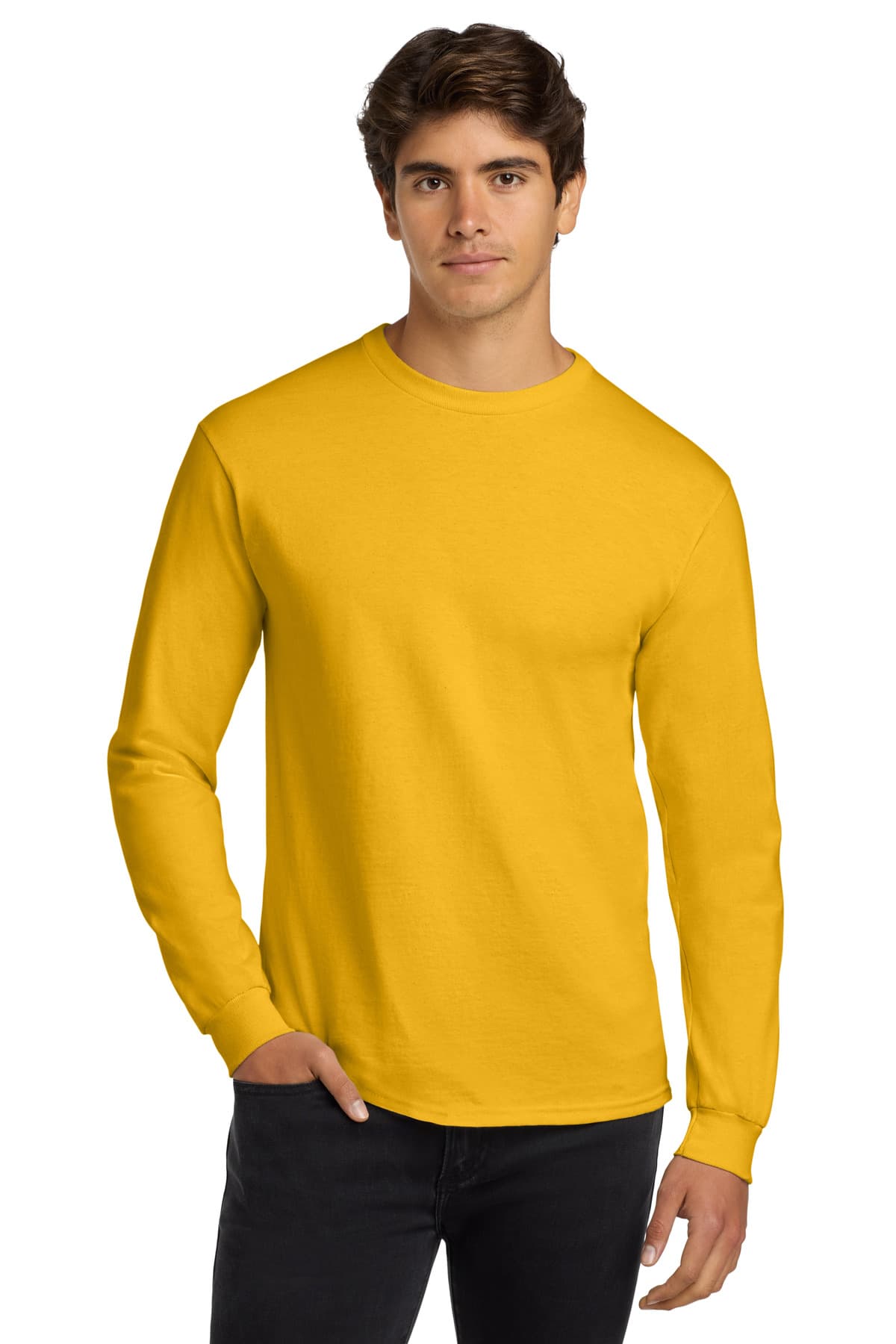 Gildan Gildan - Ultra Cotton 100% US Cotton Long Sleeve T-Shirt.  G2400