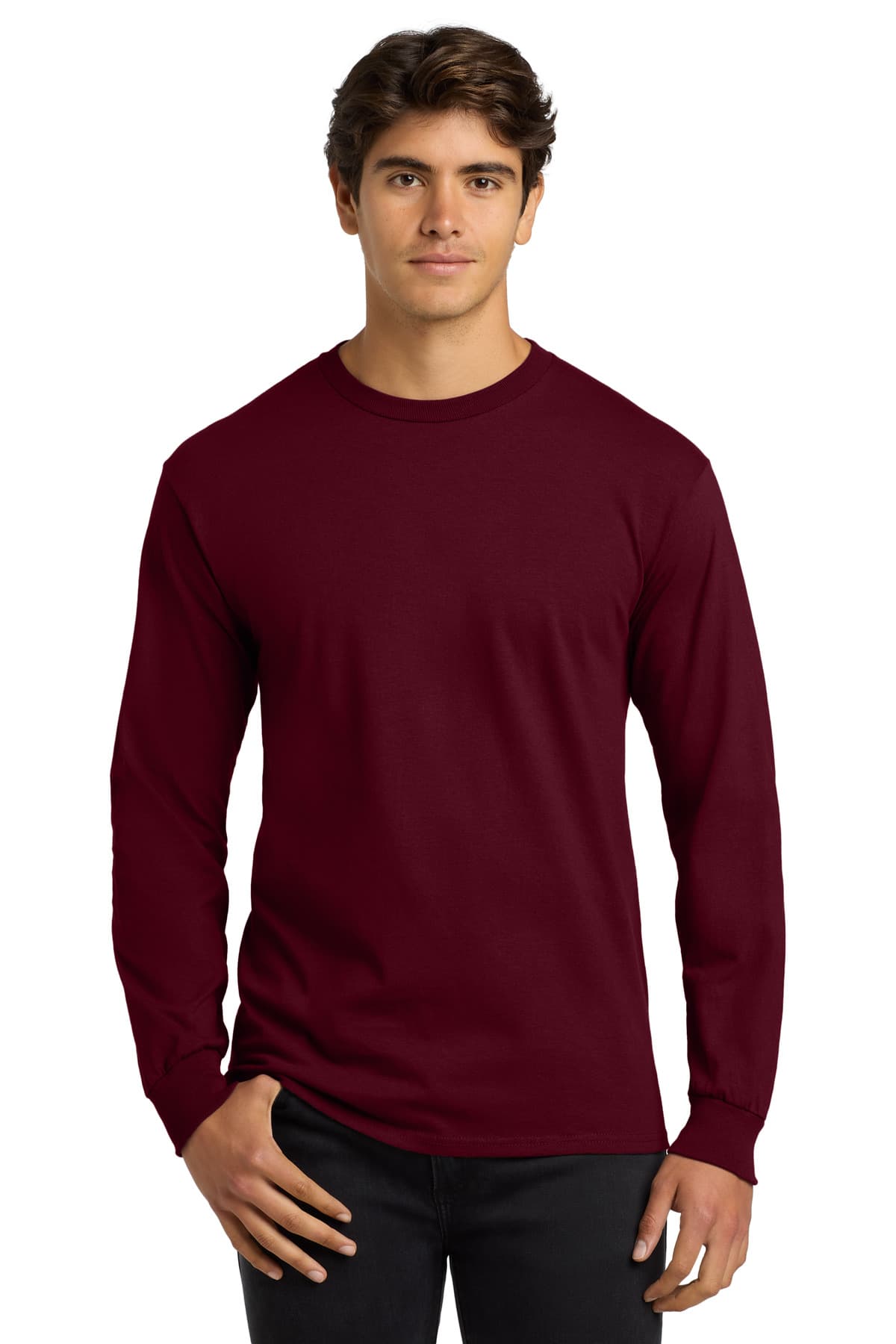 Gildan Gildan - Ultra Cotton 100% US Cotton Long Sleeve T-Shirt.  G2400