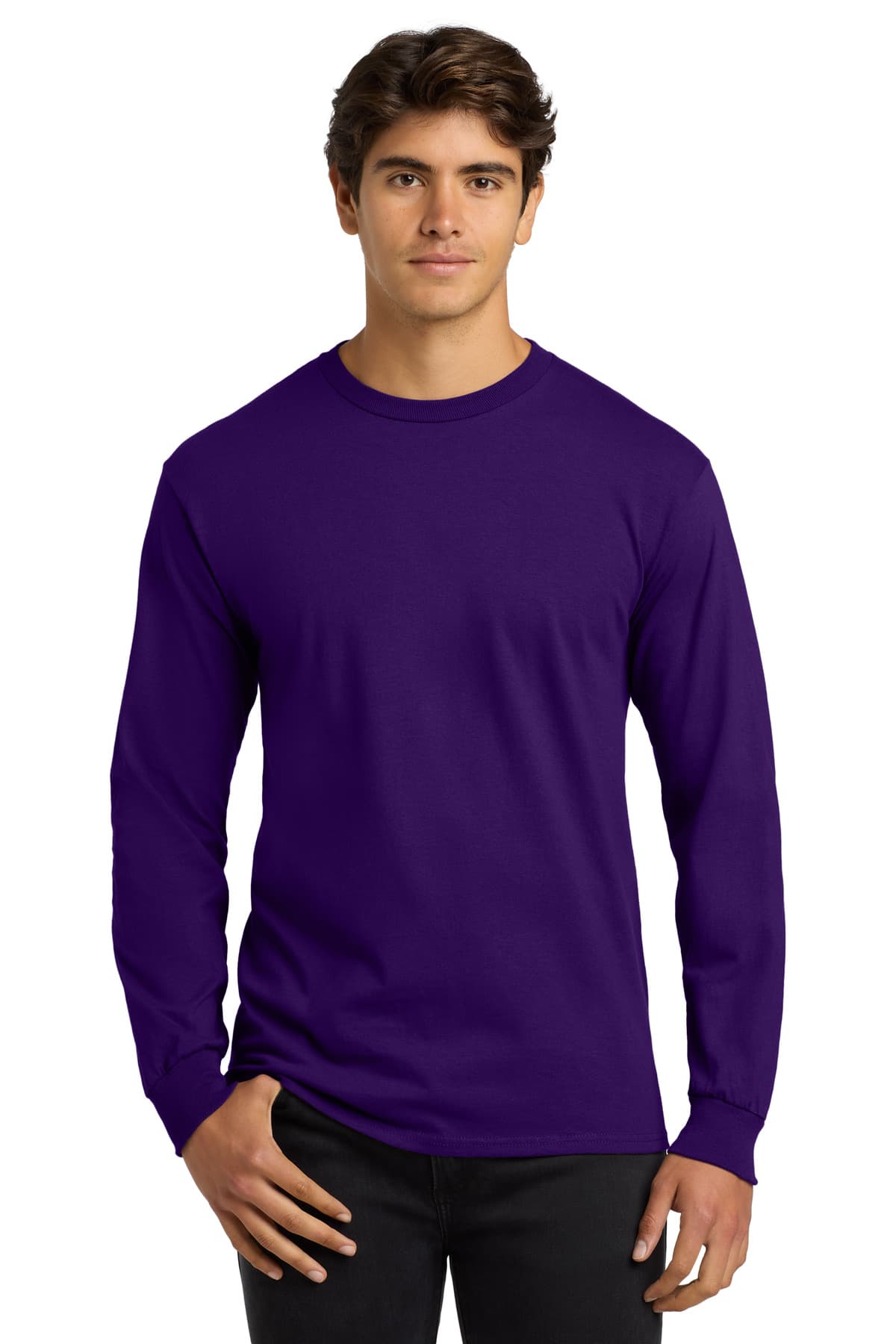 Gildan Gildan - Ultra Cotton 100% US Cotton Long Sleeve T-Shirt.  G2400