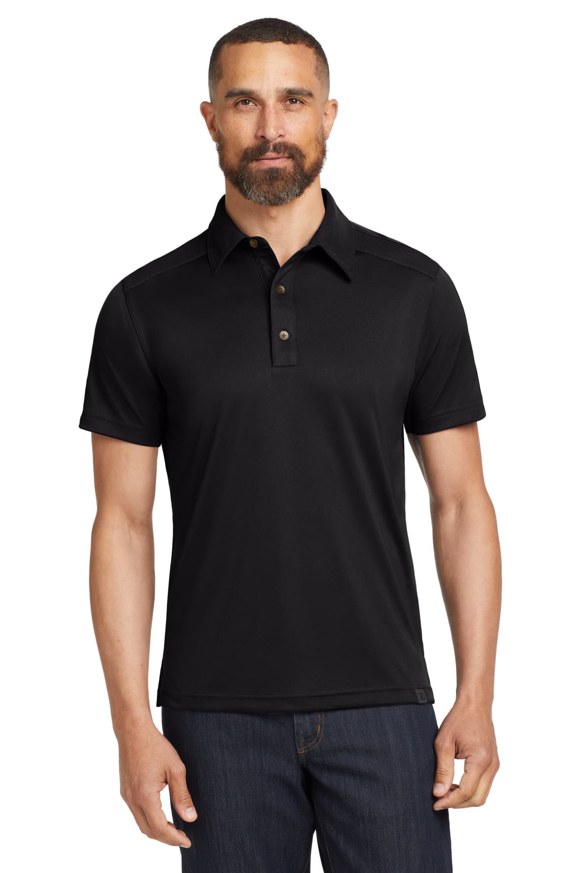 OGIO OGIO - Hybrid Polo. OG109 in Blacktop