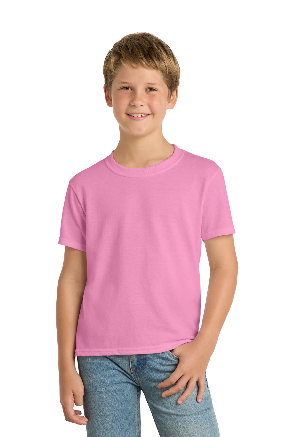 Port & Company Port & Co Youth Core Blend Tee.  PC55Y