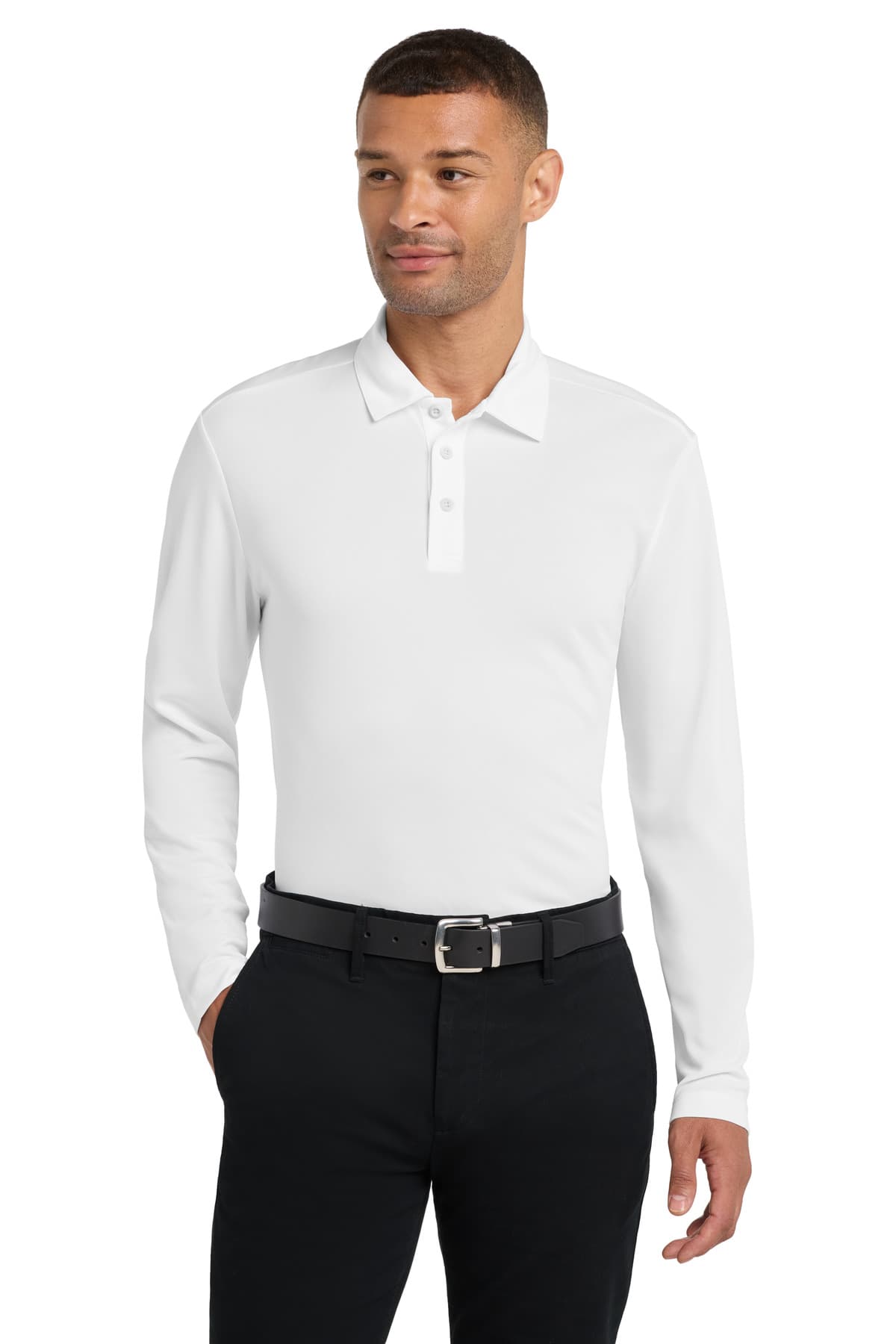 Port Authority Port Authority Silk Touch Performance Long Sleeve Polo. K540LS