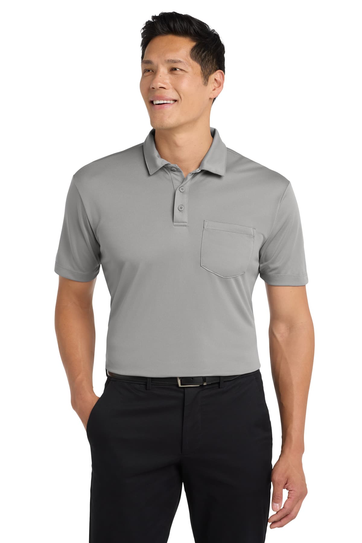 Port Authority Port Authority Silk Touch Performance Pocket Polo. K540P