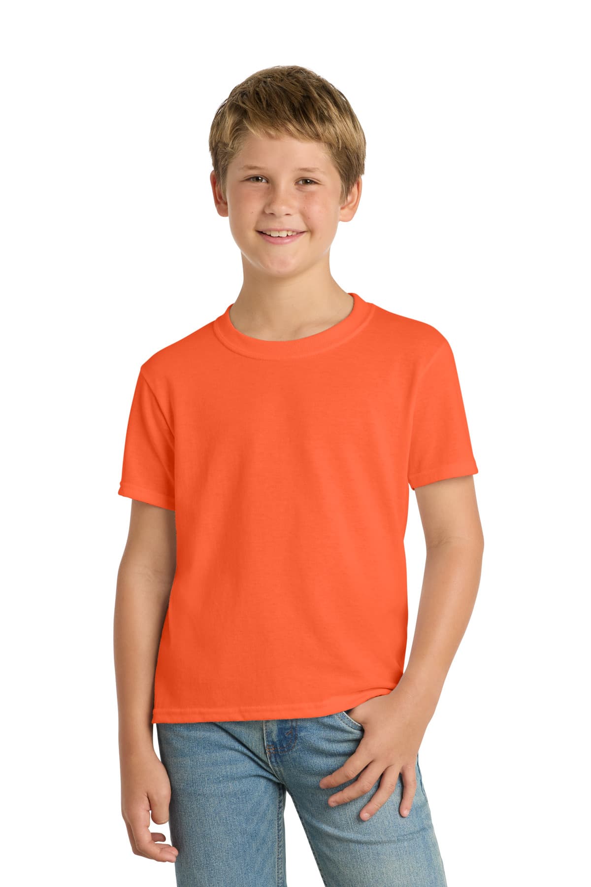 Port & Company Port & Co Youth Core Blend Tee.  PC55Y