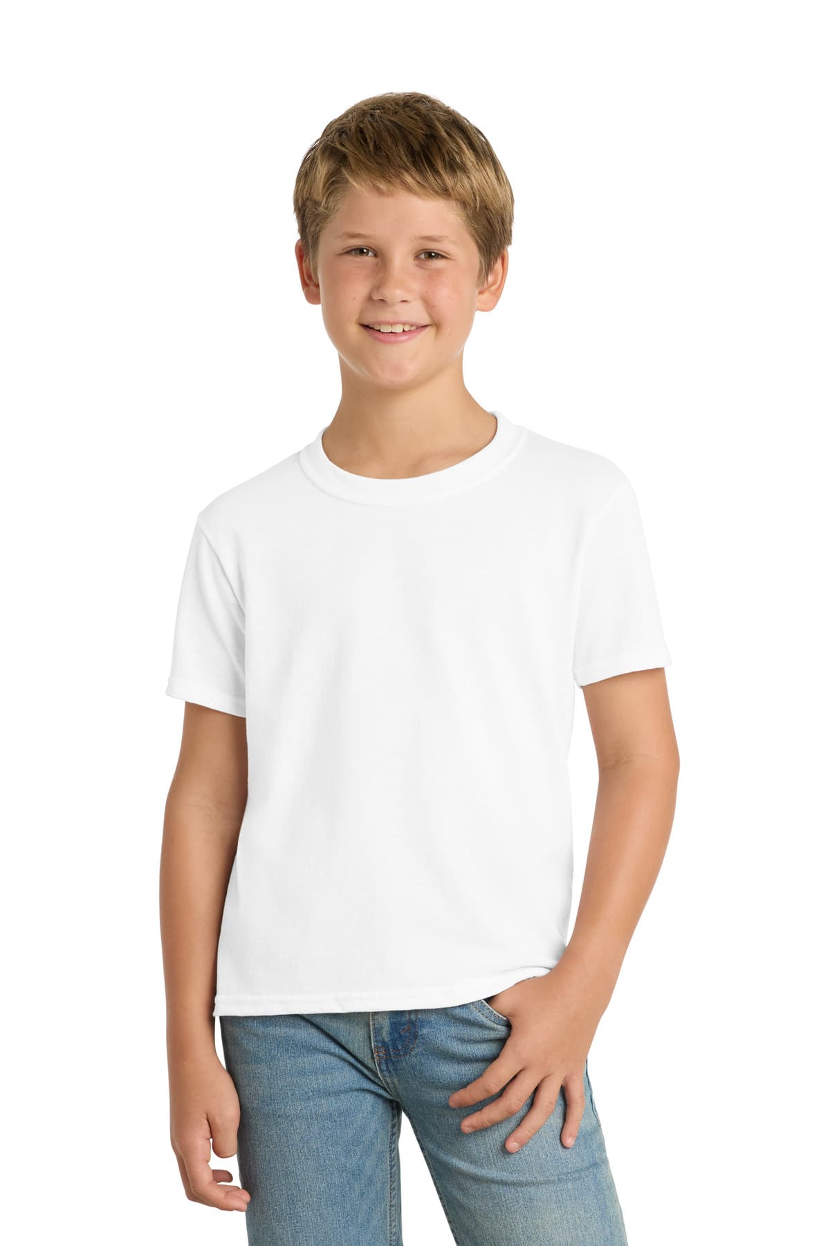 Port & Company Port & Co Youth Core Blend Tee.  PC55Y