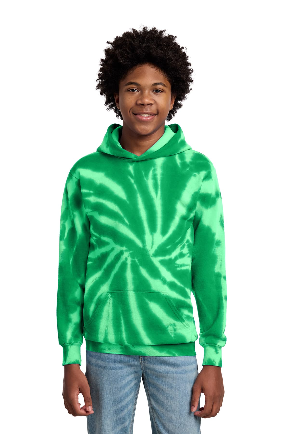 Port & Company Port & Co Youth Tie-Dye Pullover Hooded Sweatshirt. PC146Y