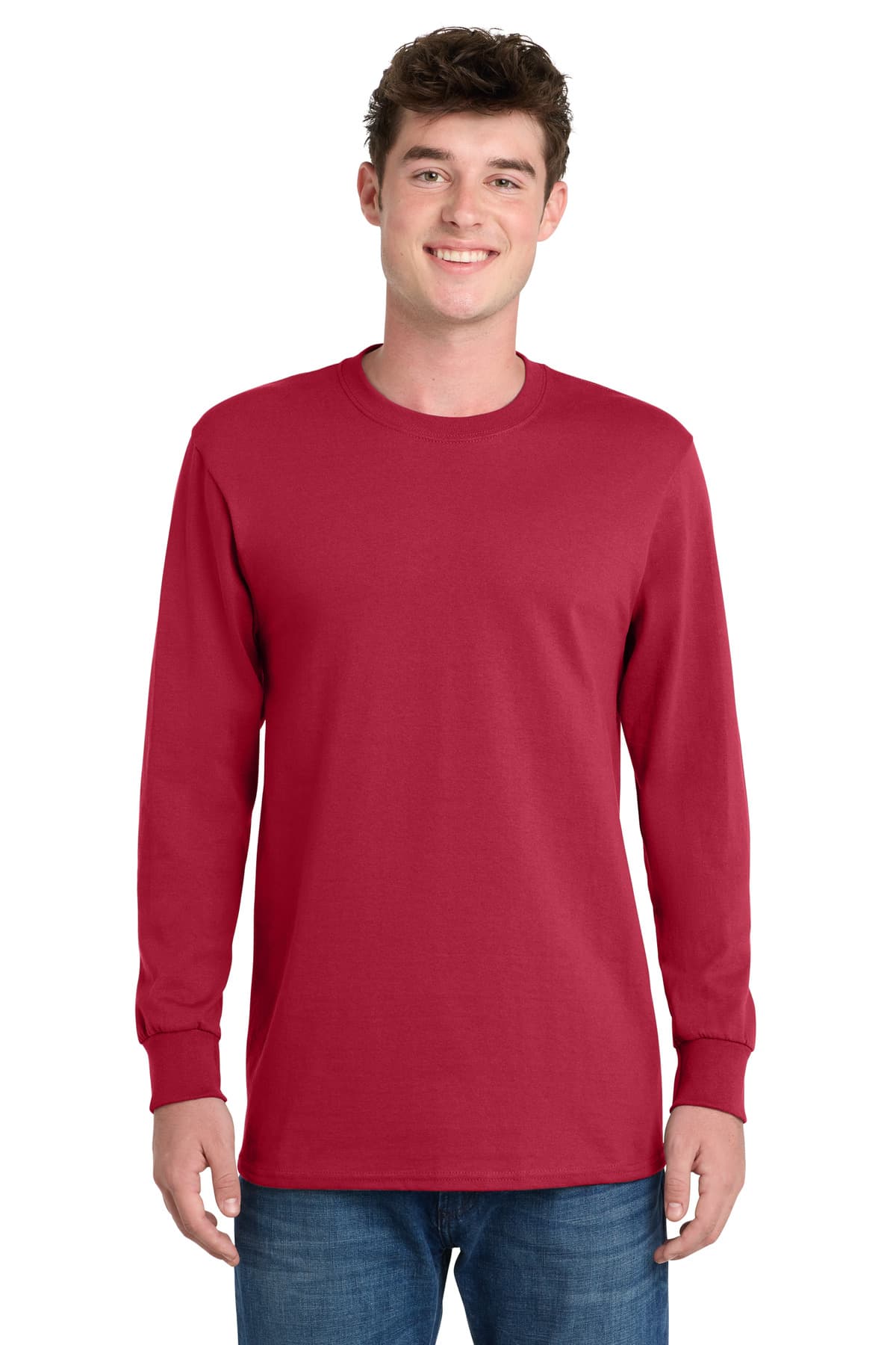 Port & Company Port & Co Tall Long Sleeve Essential Tee. PC61LST