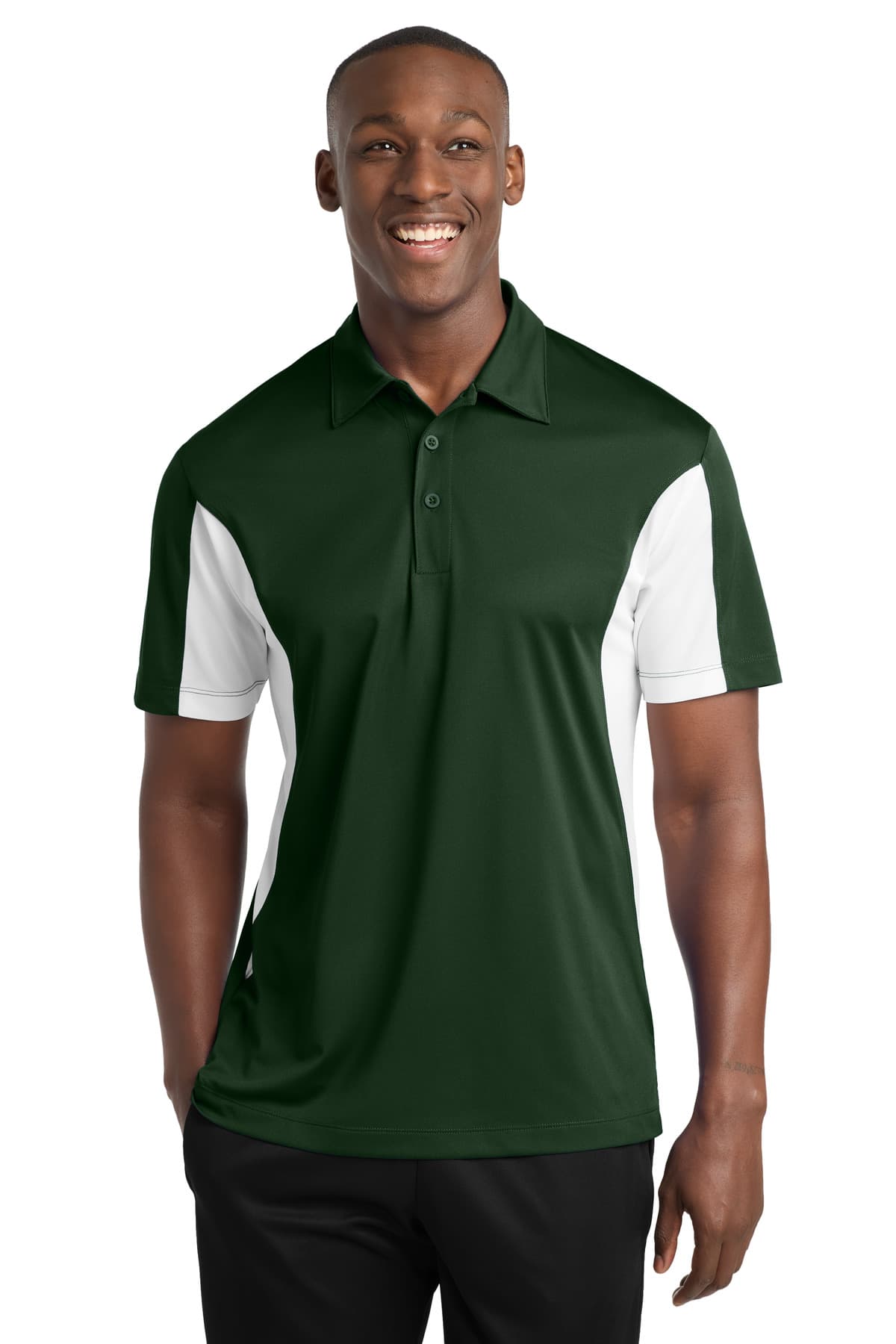 Sport-Tek Sport-Tek Tall Side Blocked Micropique Sport-Wick Polo. TST655