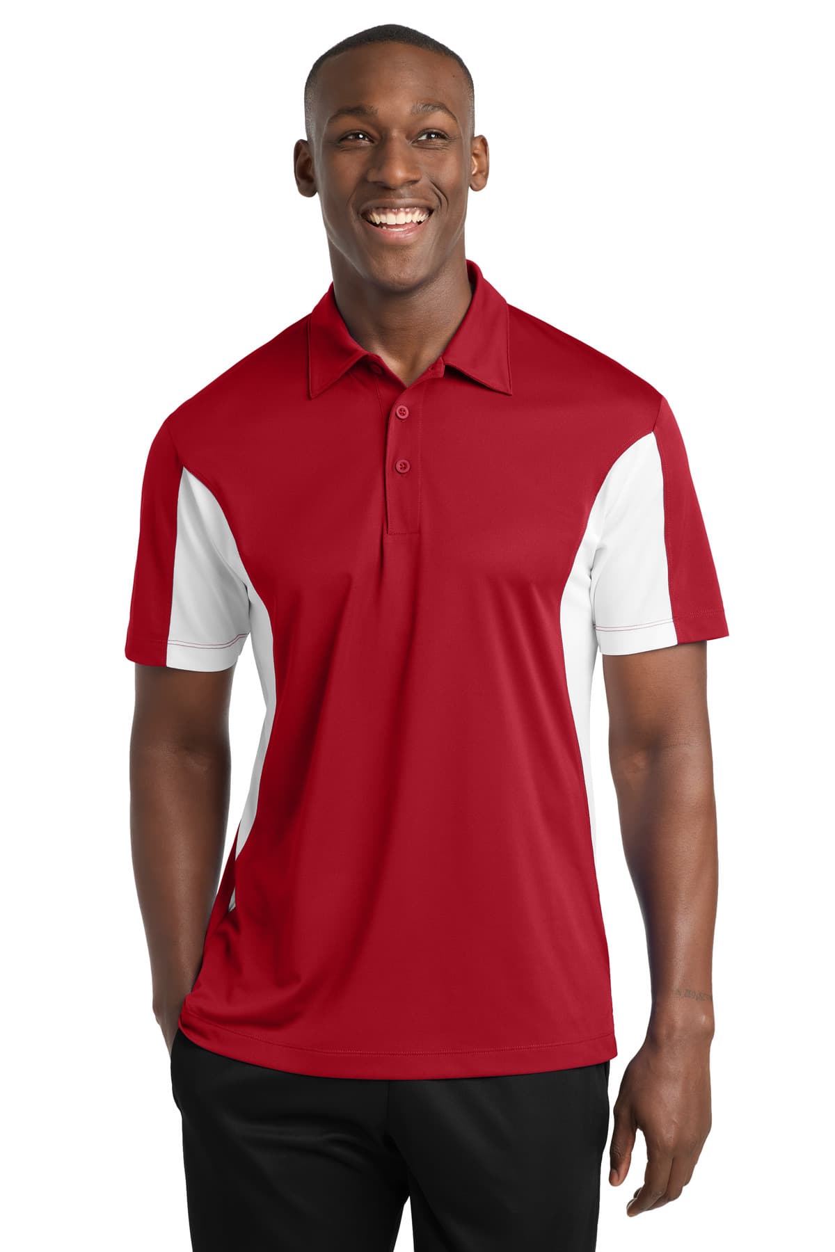 Sport-Tek Sport-Tek Tall Side Blocked Micropique Sport-Wick Polo. TST655
