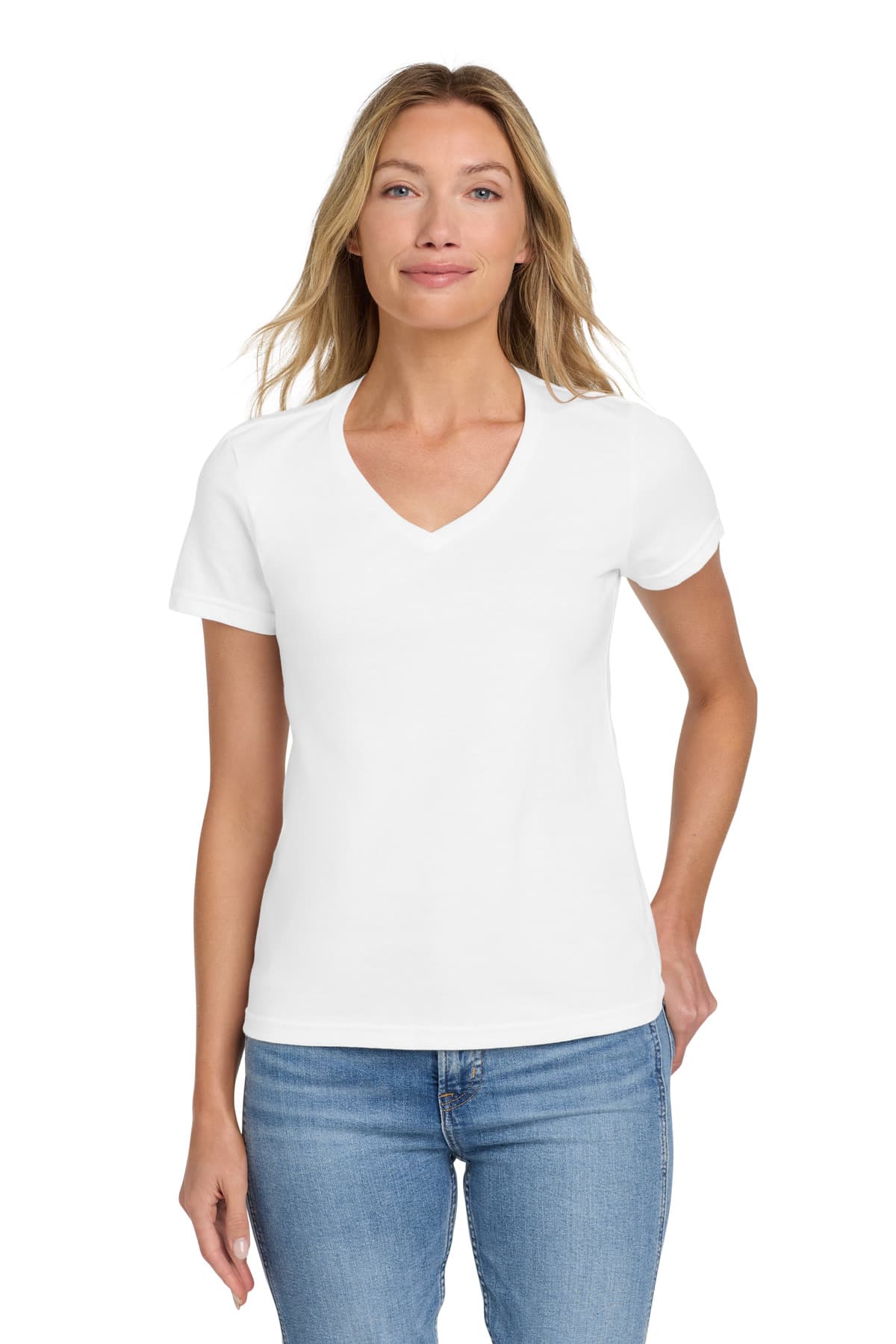 Gildan Gildan Softstyle Women's Fit V-Neck T-Shirt. 64V00L