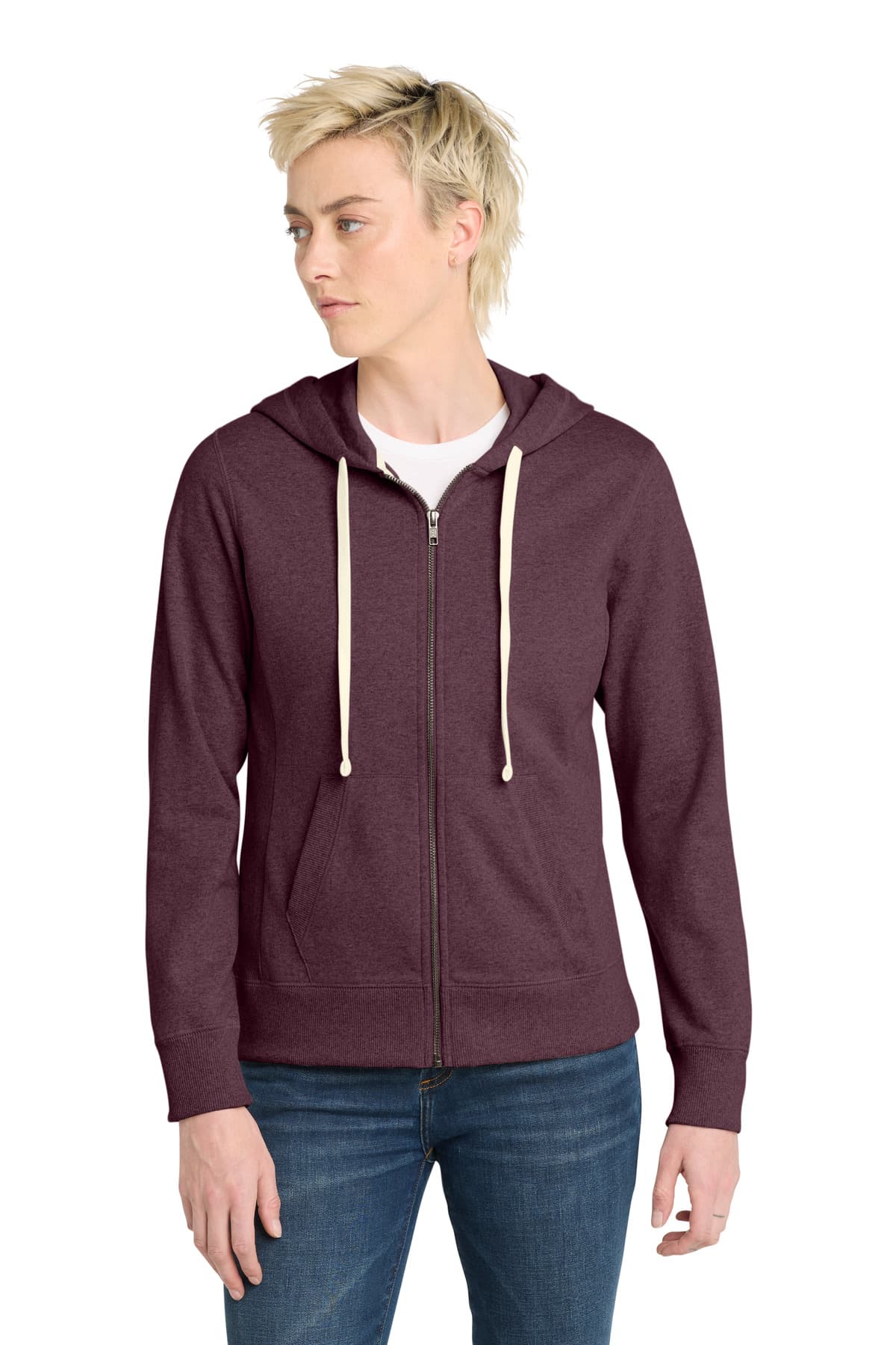 District District Women's Re-FleeceFull-Zip Hoodie DT8103