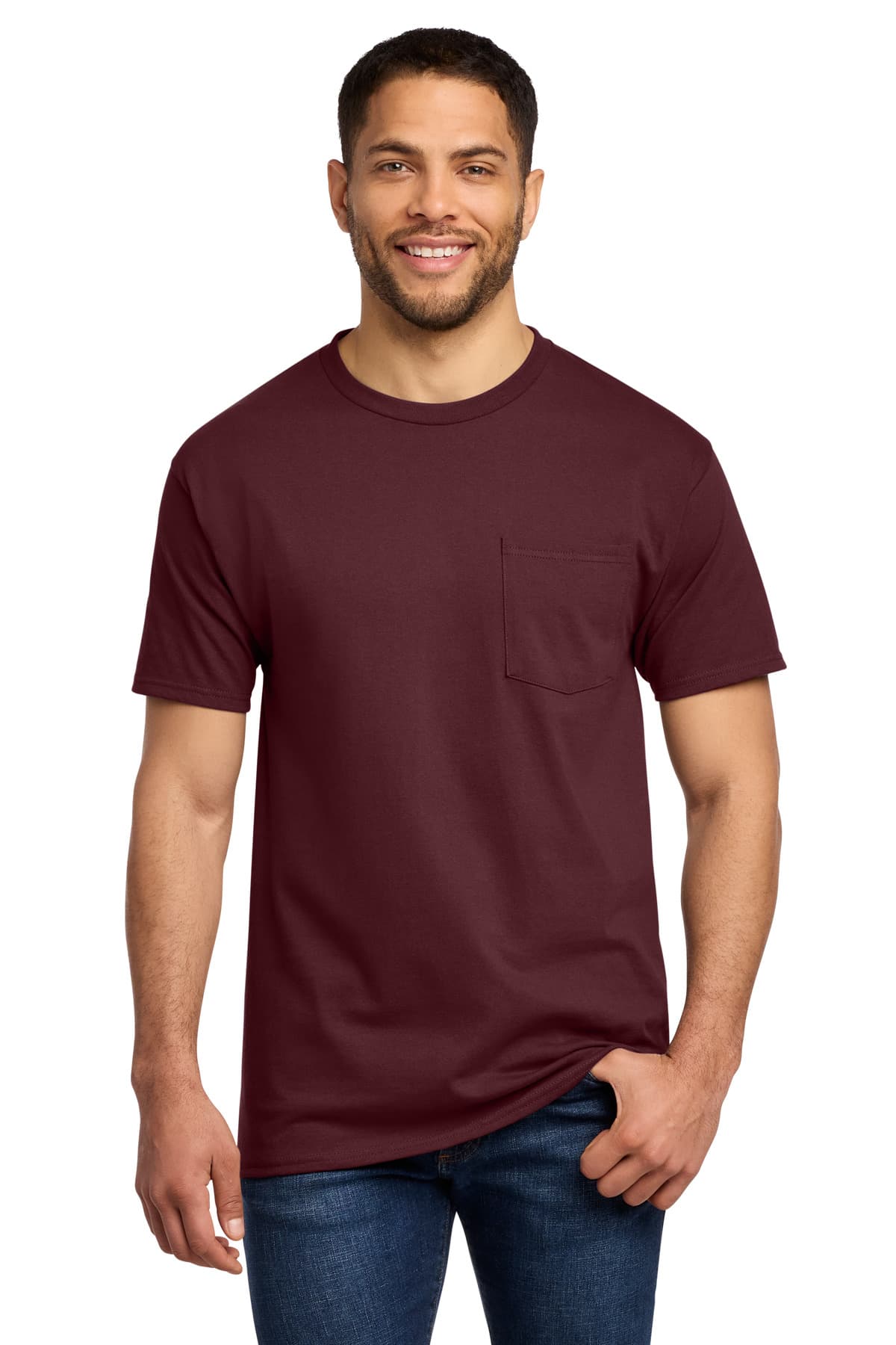 Port & Company Port & Co Essential Pocket Tee. PC61P