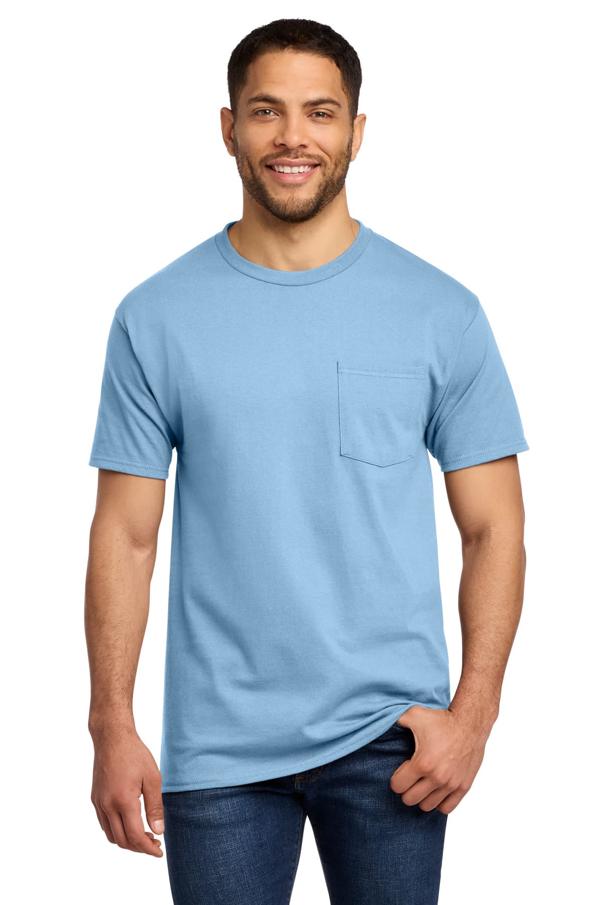 Port & Company Port & Co Essential Pocket Tee. PC61P