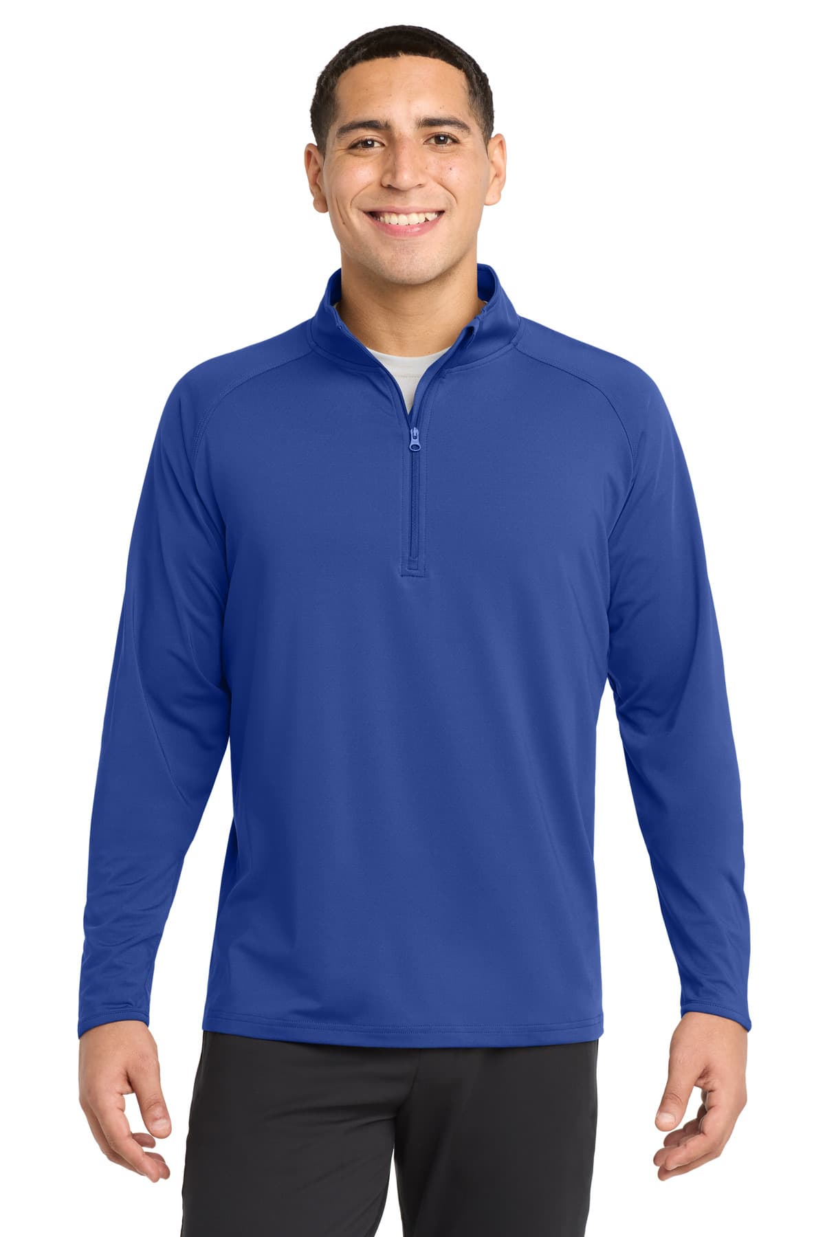 Sport-Tek Sport-Tek Tall Sport-Wick Stretch 1/4-Zip Pullover. TST850