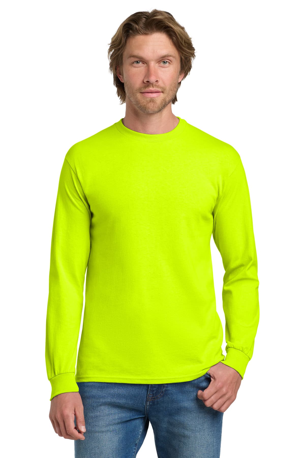 Gildan Gildan - Heavy Cotton 100% Cotton Long Sleeve T-Shirt.  5400