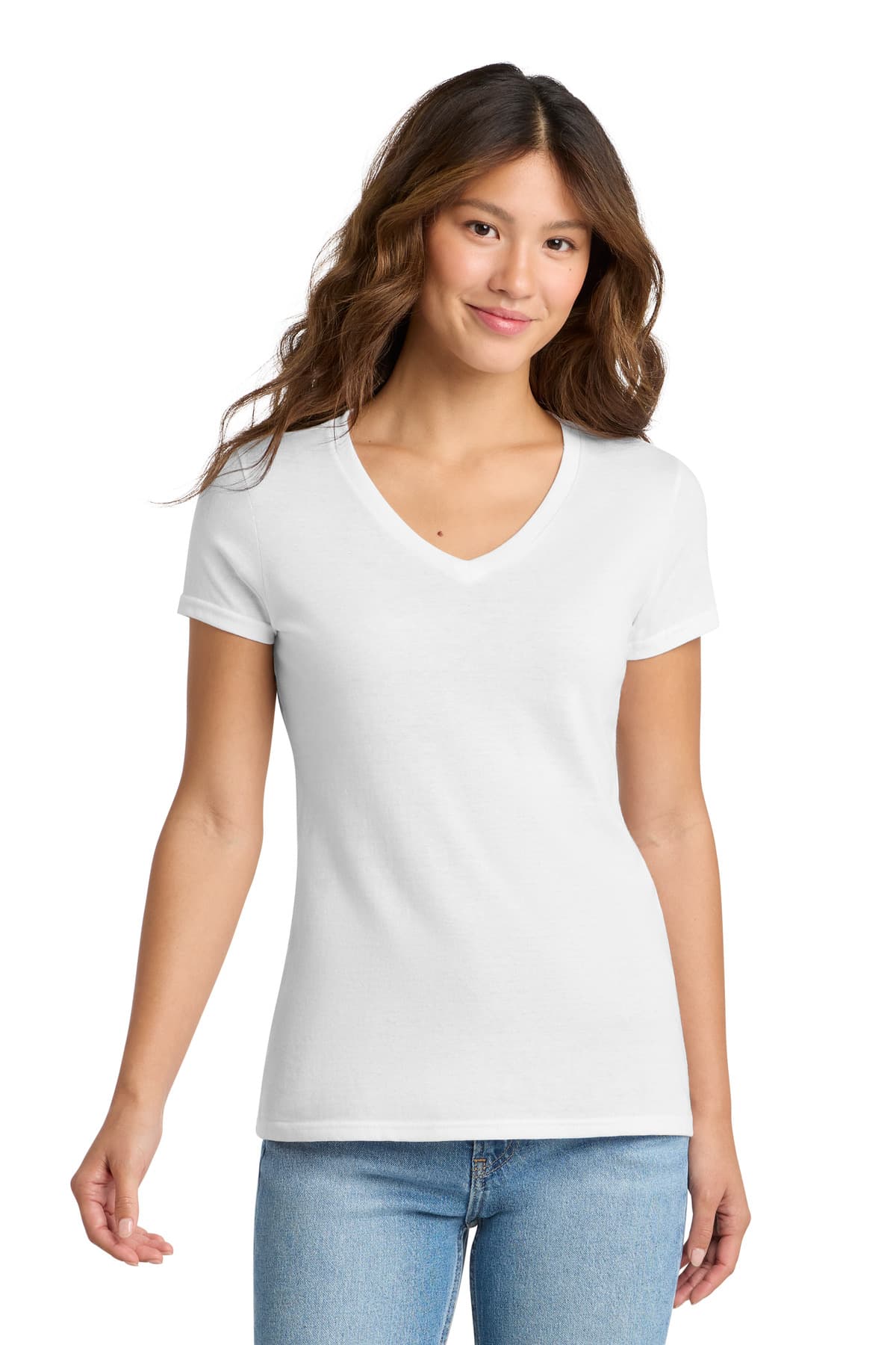 Port & Company Port & Co Women's Tri-Blend V-Neck Tee. LPC330V